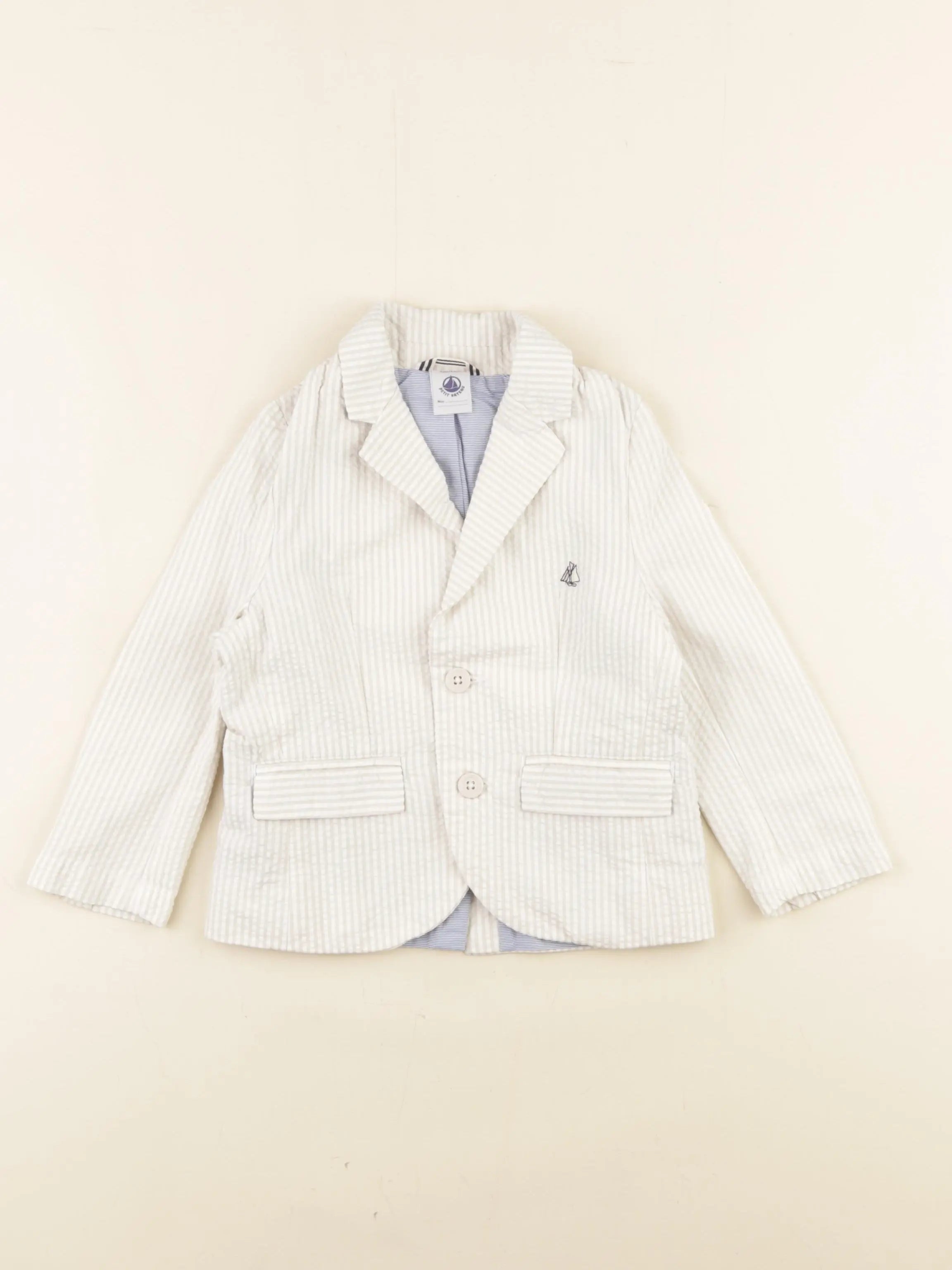Petit Bateau - veste beige - 3 ans