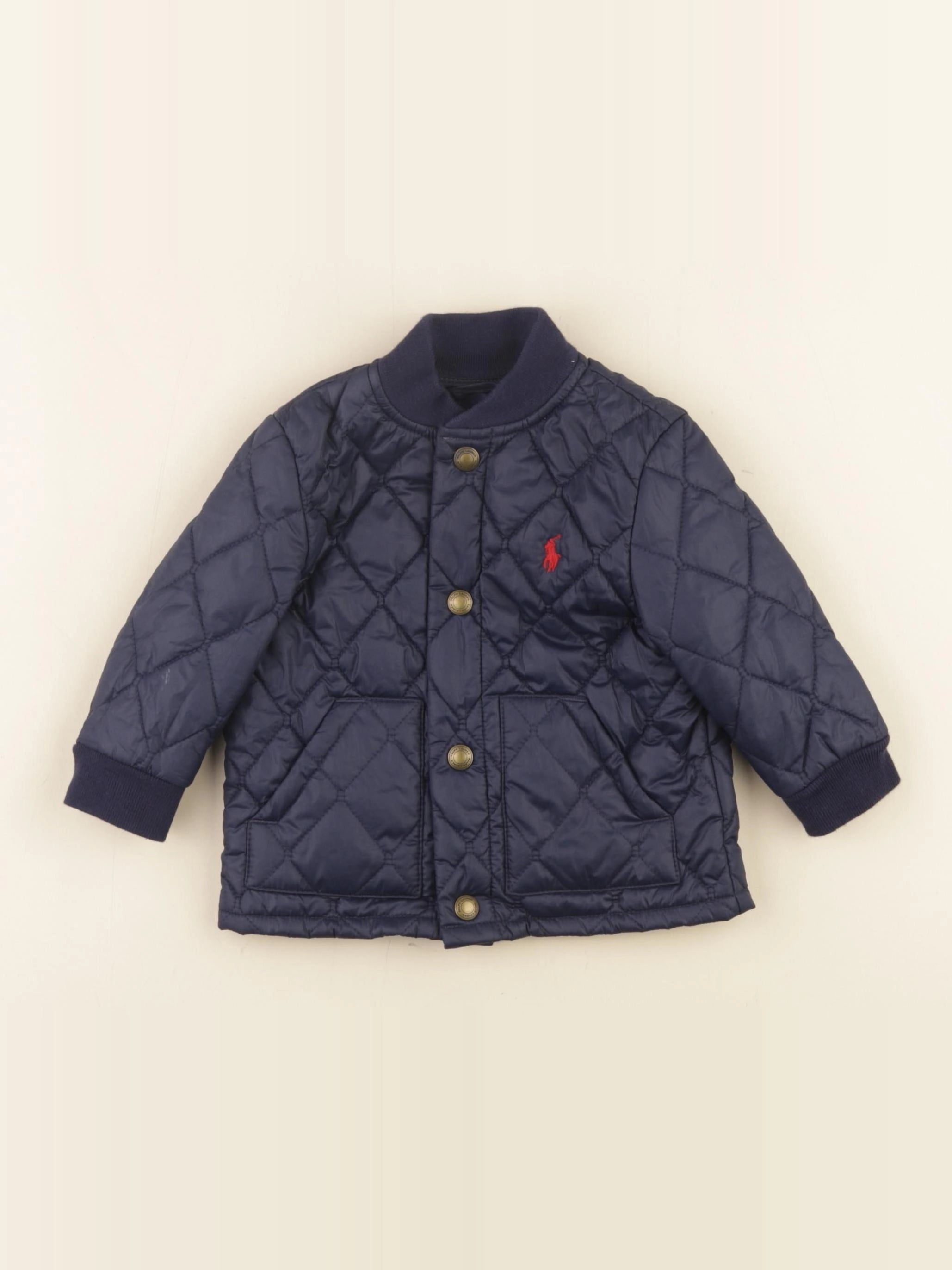 Ralph Lauren - doudoune bleu - 9 mois