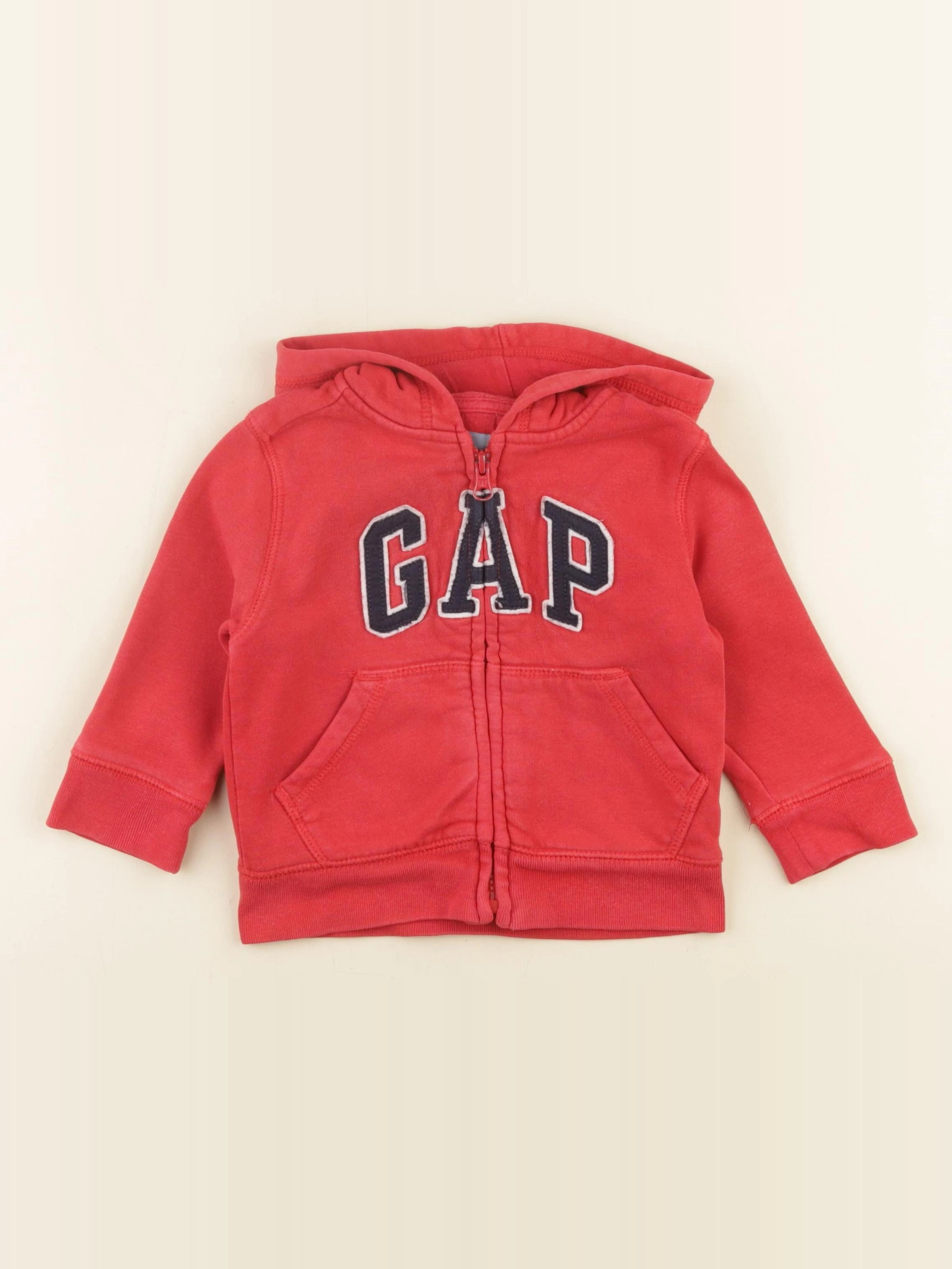 GAP - gilet rouge - 18/24 mois