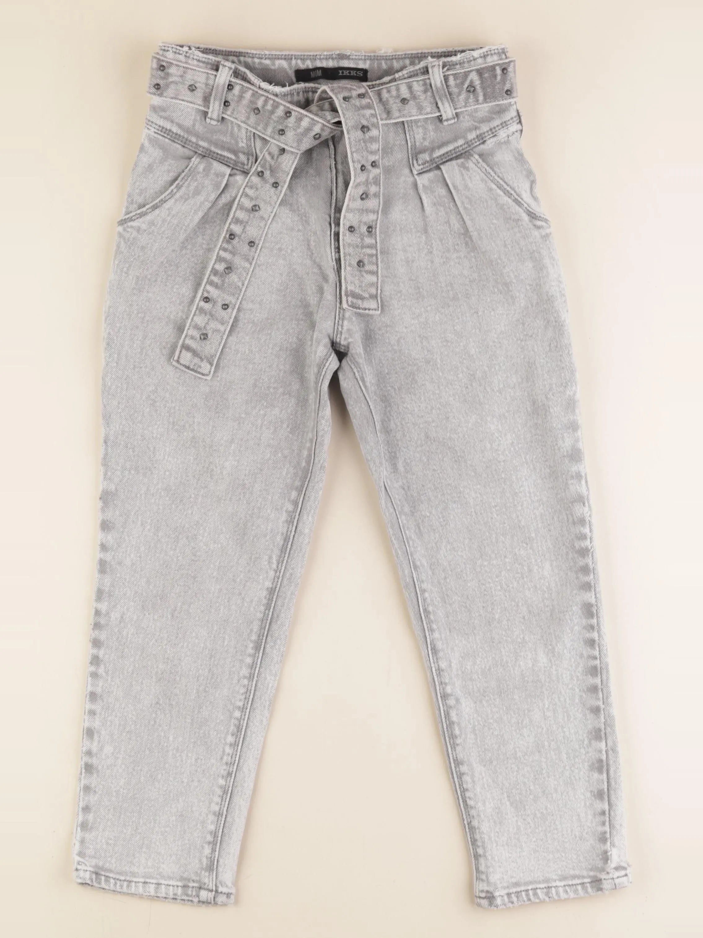 IKKS - jean gris - 8 ans
