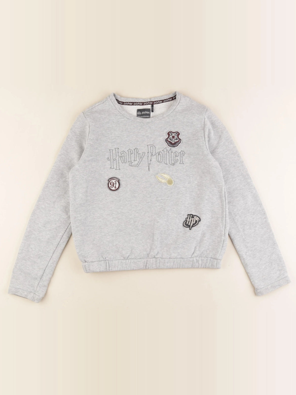 IKKS - sweat gris, or, argent - 12 ans