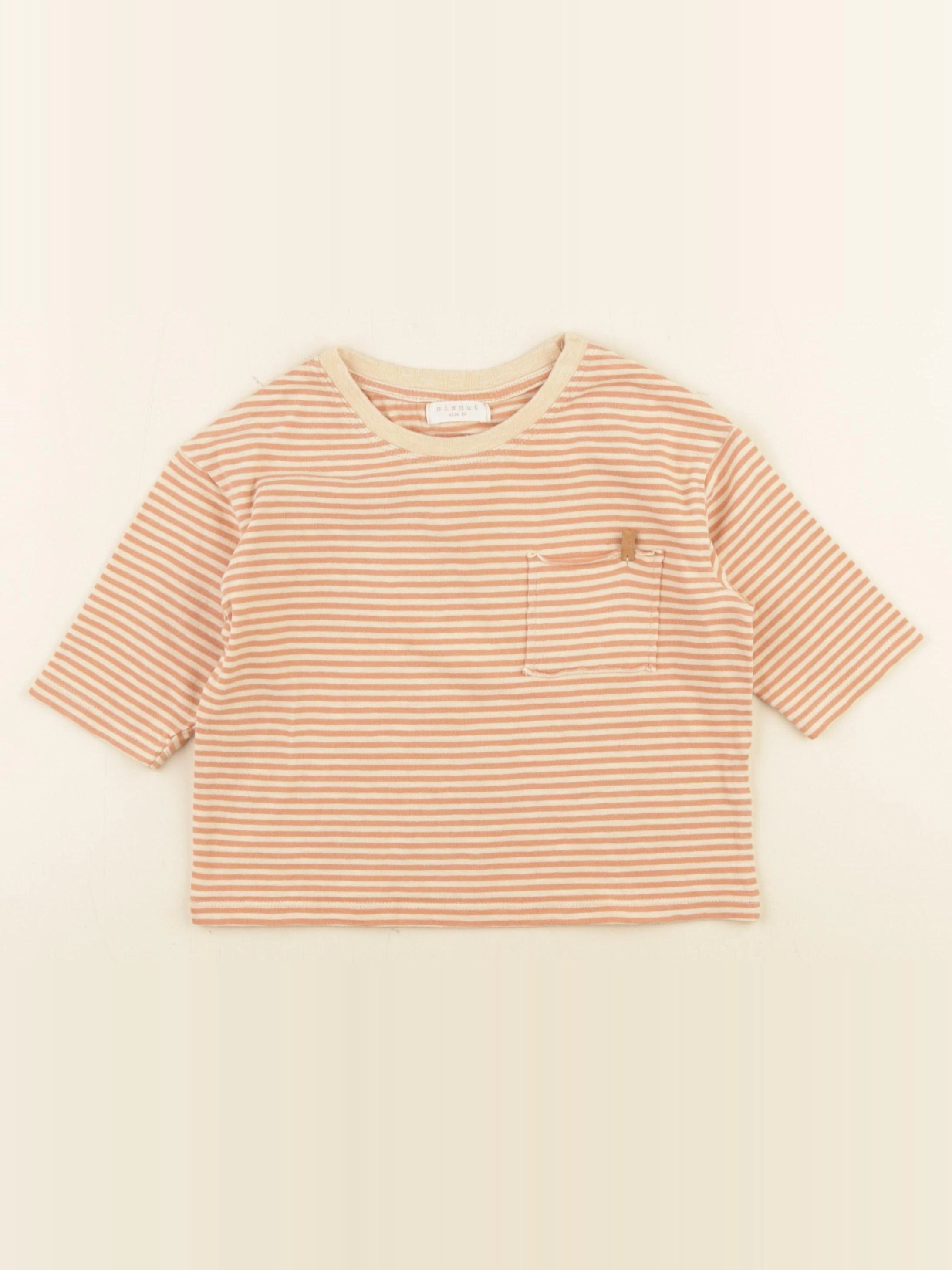 Nixnut - tee-shirt orange - 12 mois