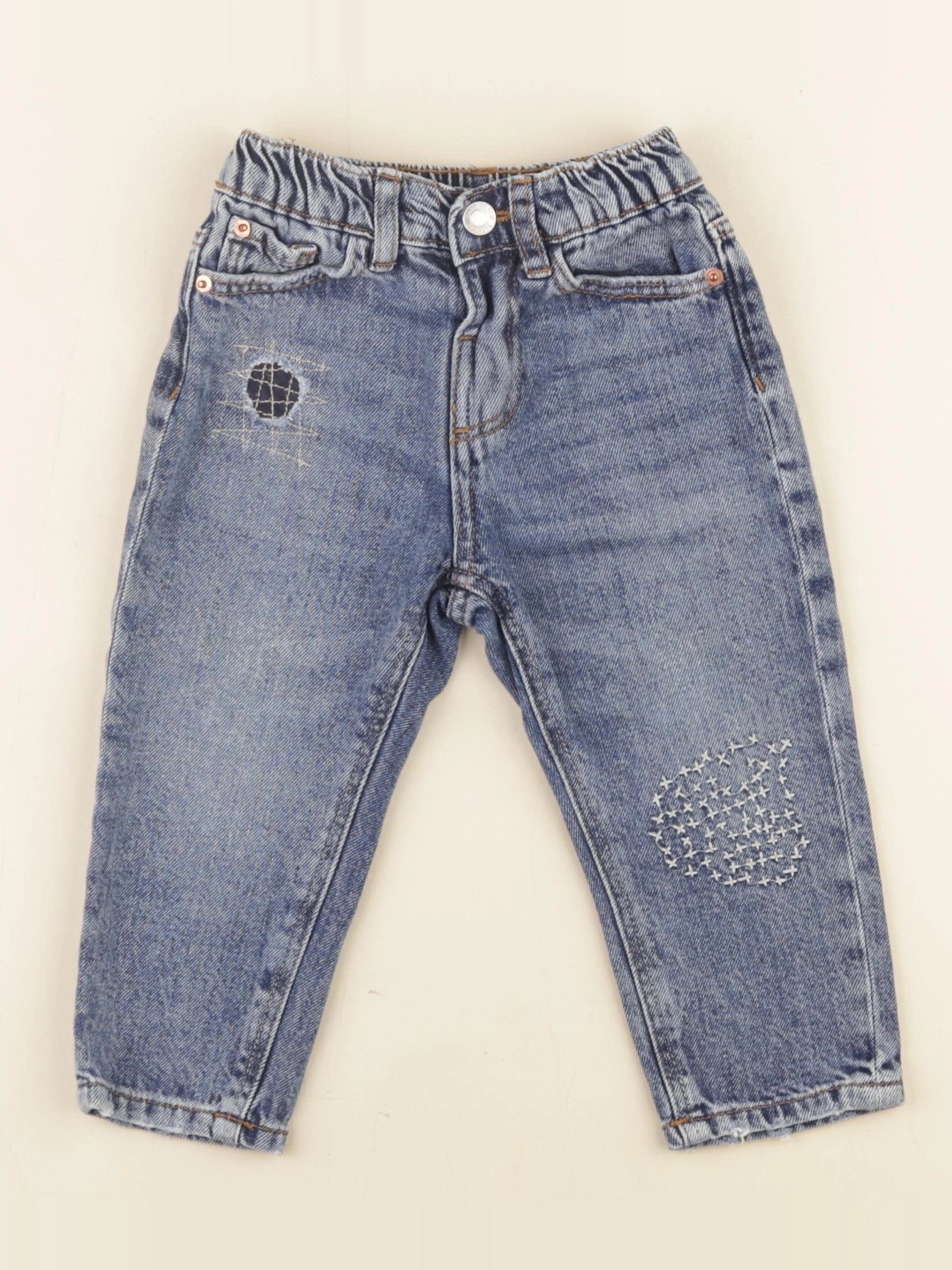 Zara - jean bleu - 12/18 mois