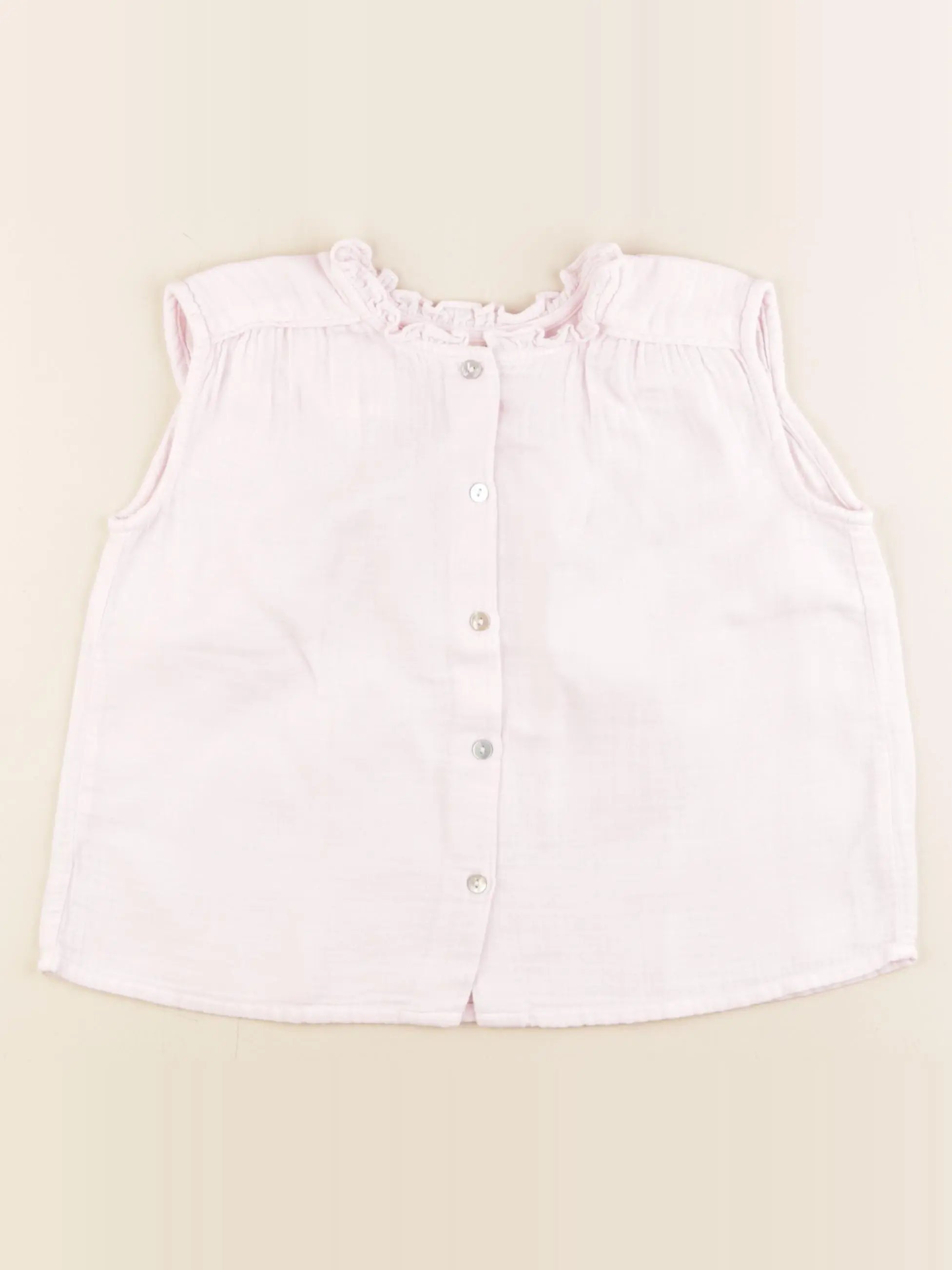Bonton - blouse rose - 6 ans