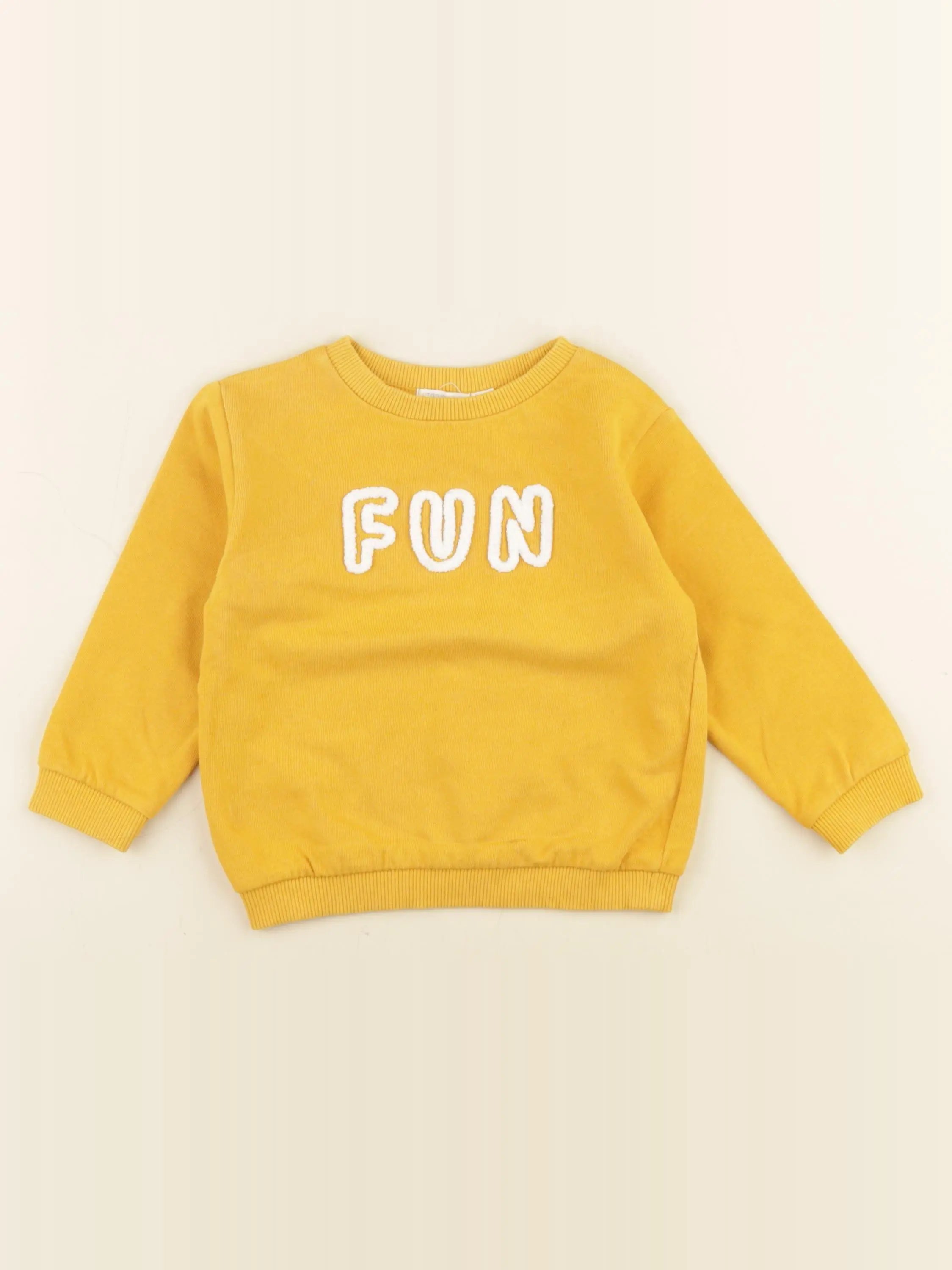 Storytelling - sweat jaune - 2 ans