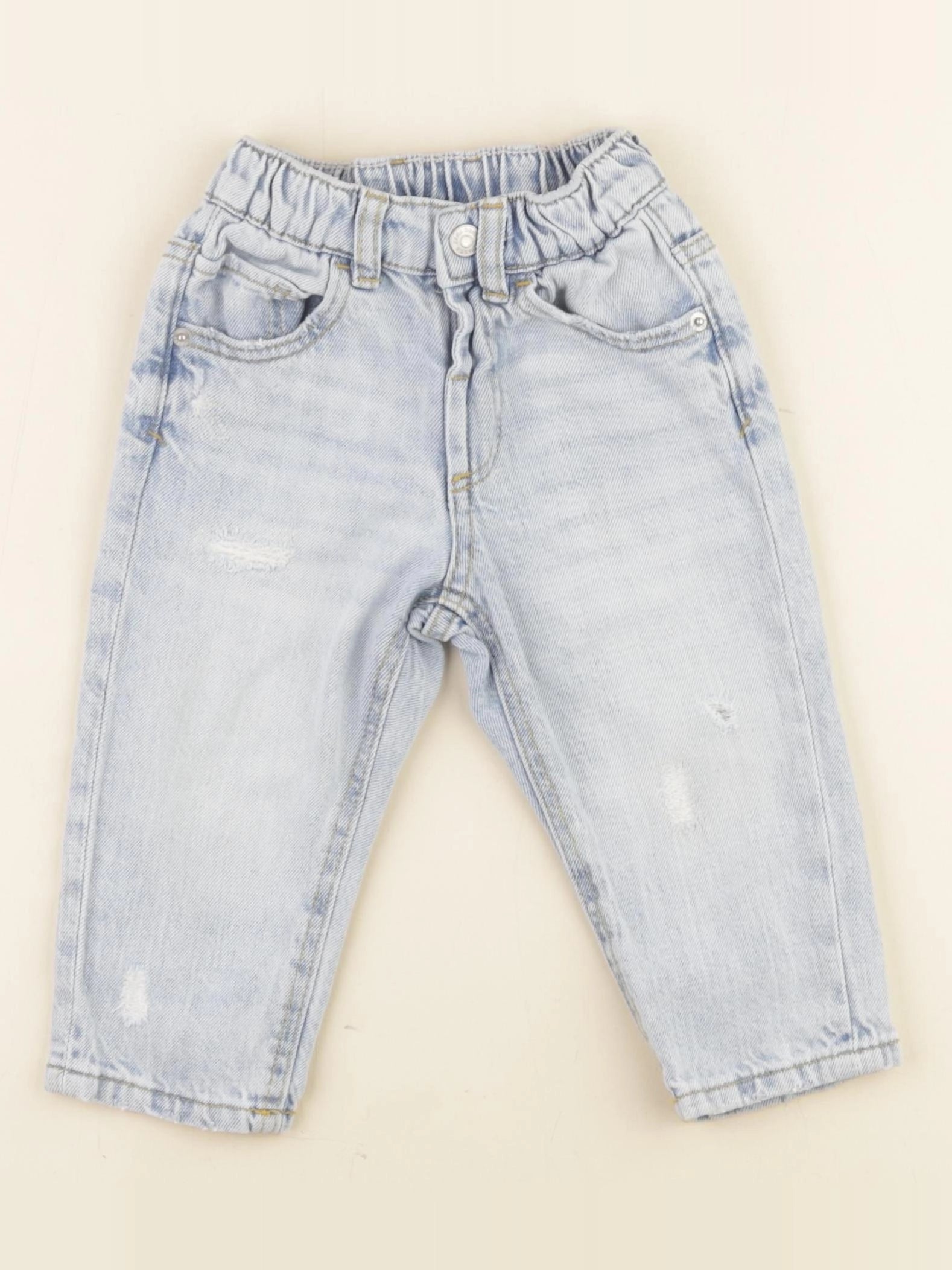 Zara - jean bleu - 9/12 mois