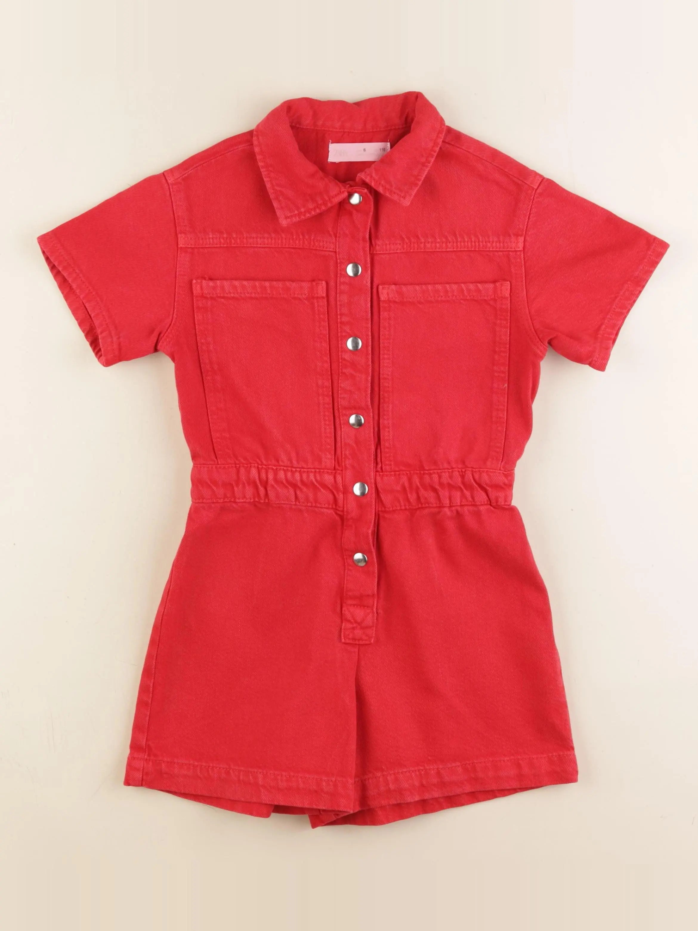 Zara - combinaison rouge - 6 ans