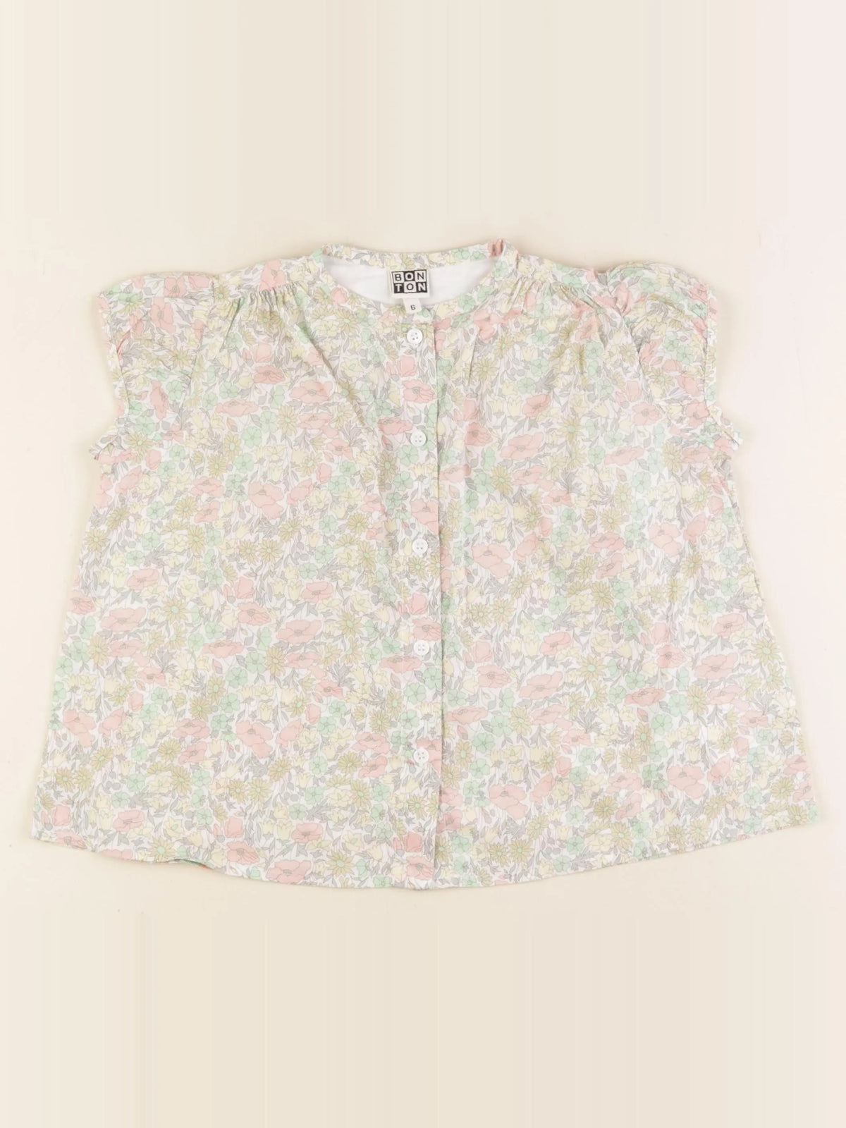 Bonton - blouse multicolore - 6 ans