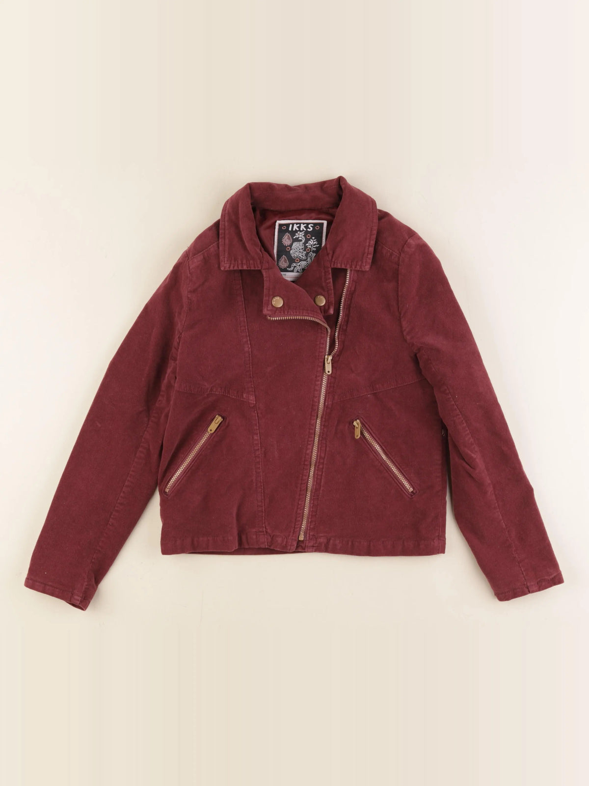 IKKS - veste imprimé au dos rose - 10 ans