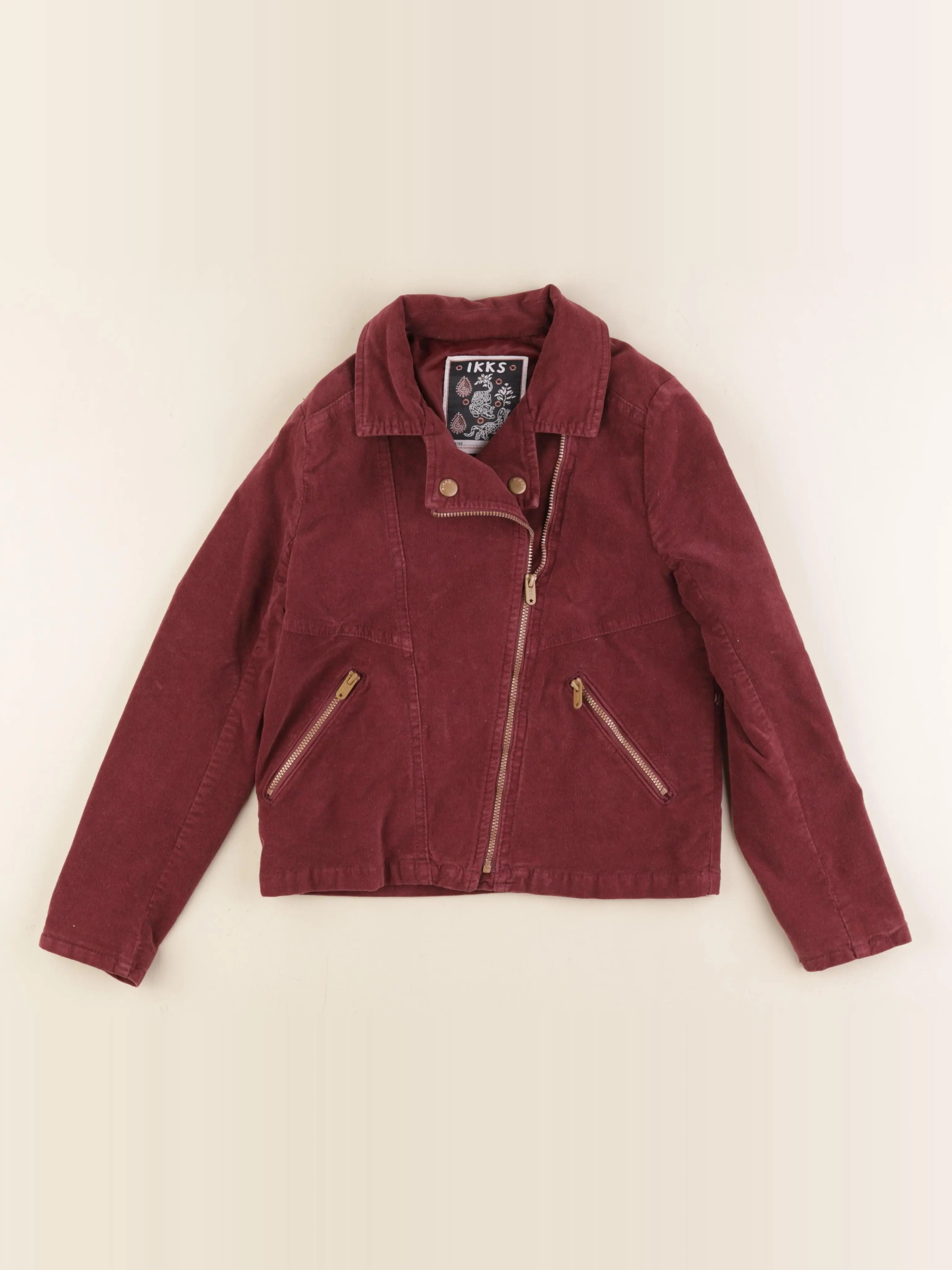 IKKS - veste imprimé au dos rose - 10 ans