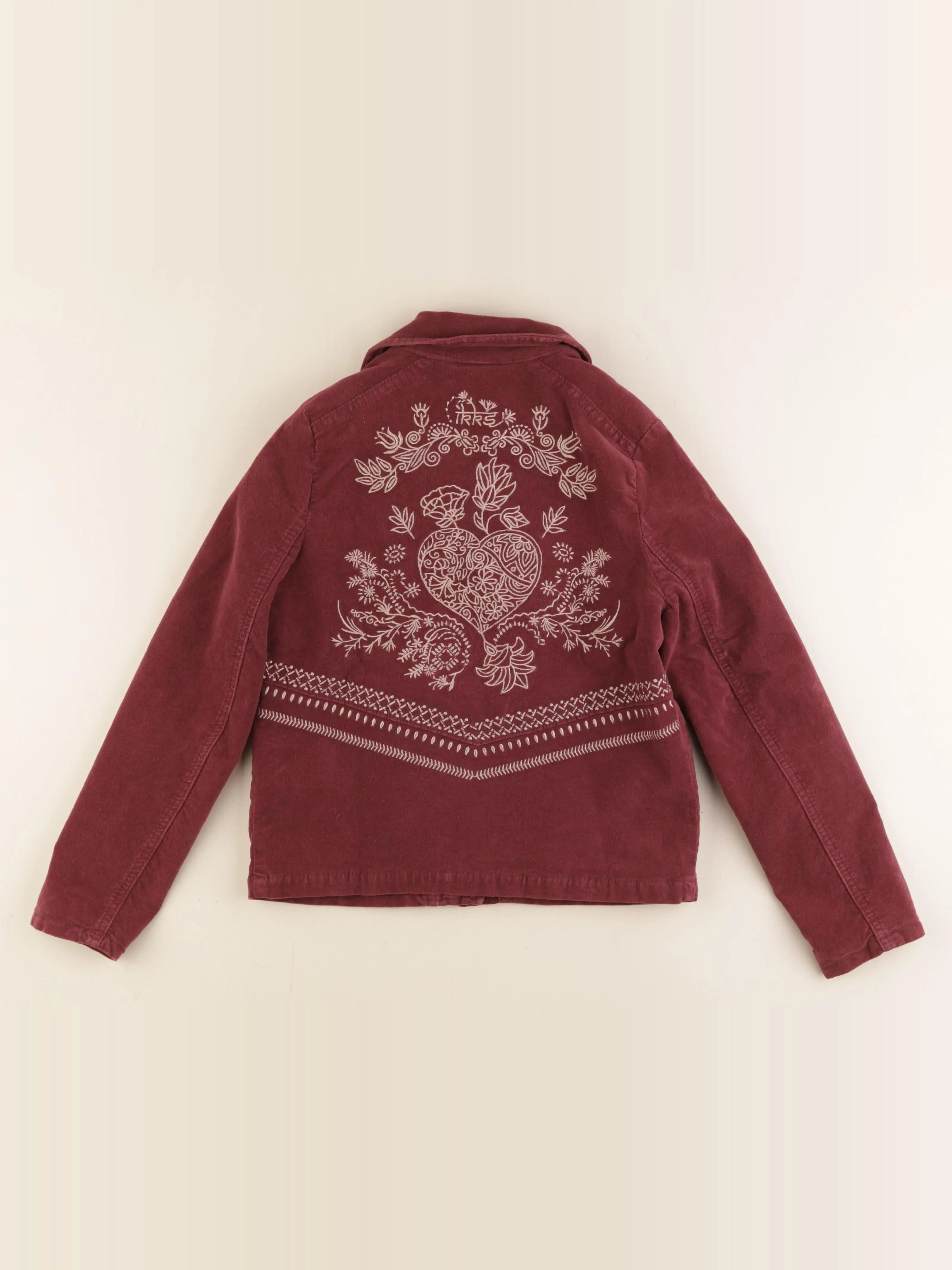 IKKS - veste imprimé au dos rose - 10 ans