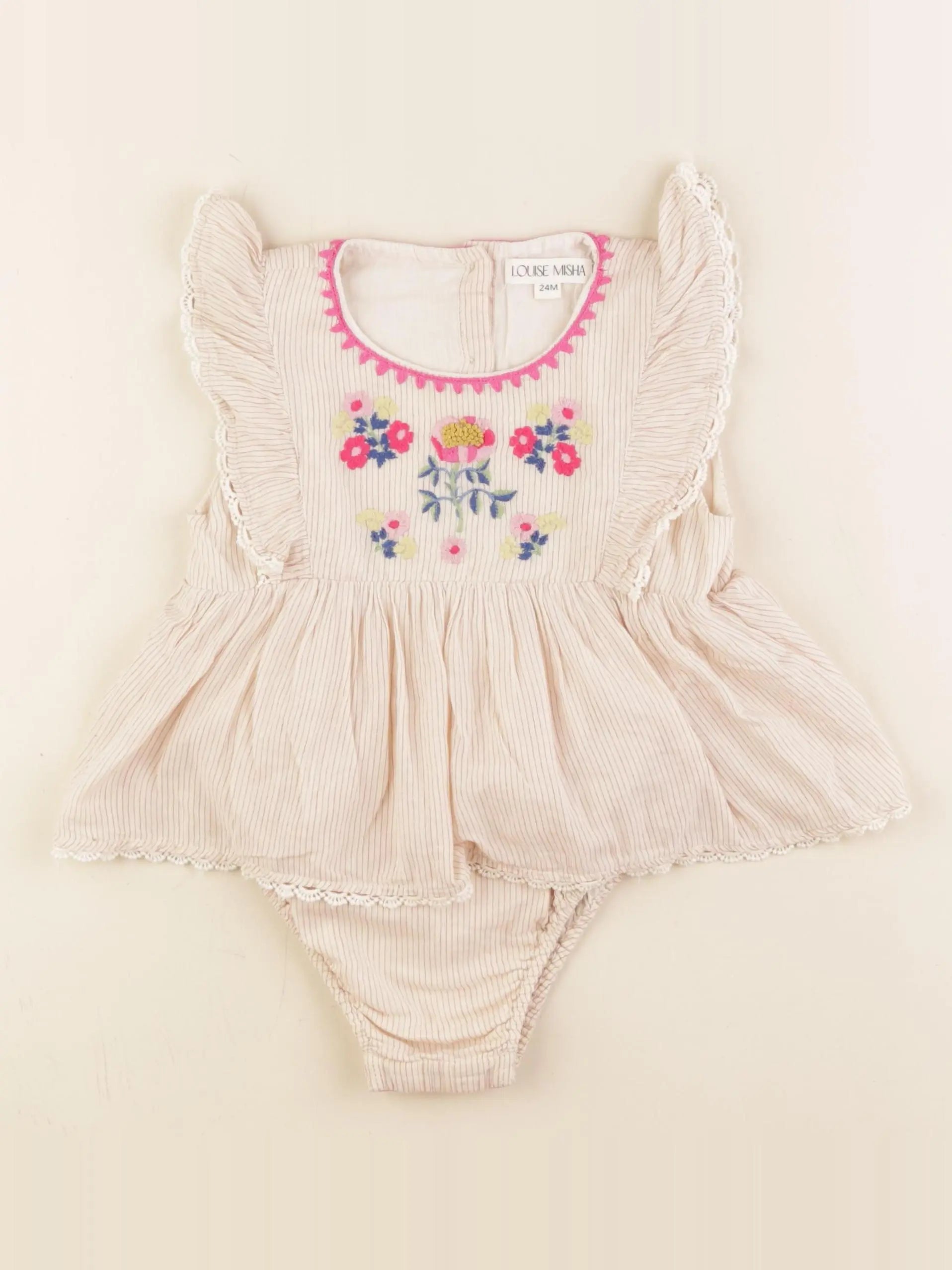 Louise Misha - combinaison beige - 24 mois