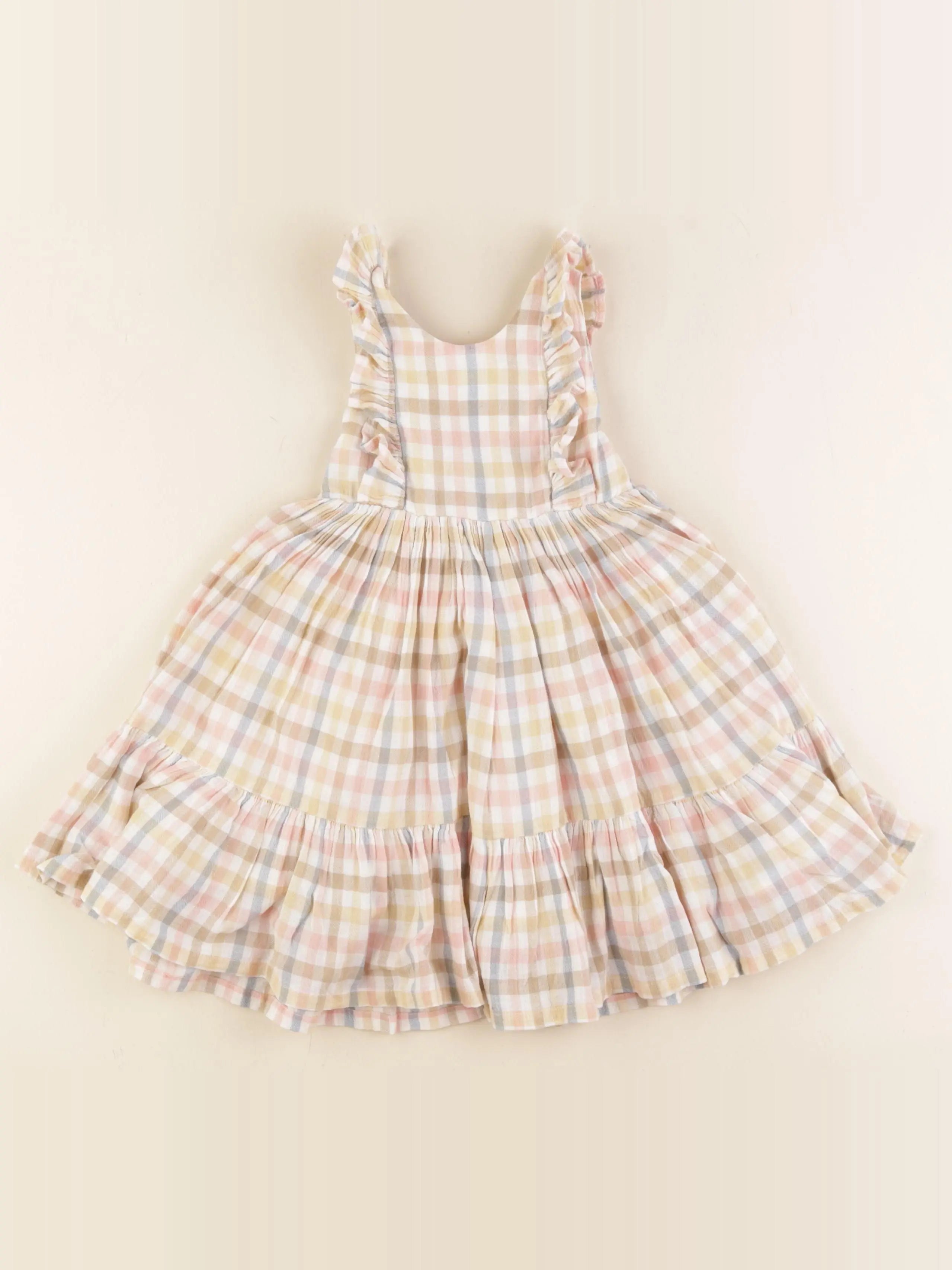 Cyrillus - robe beige - 3 ans