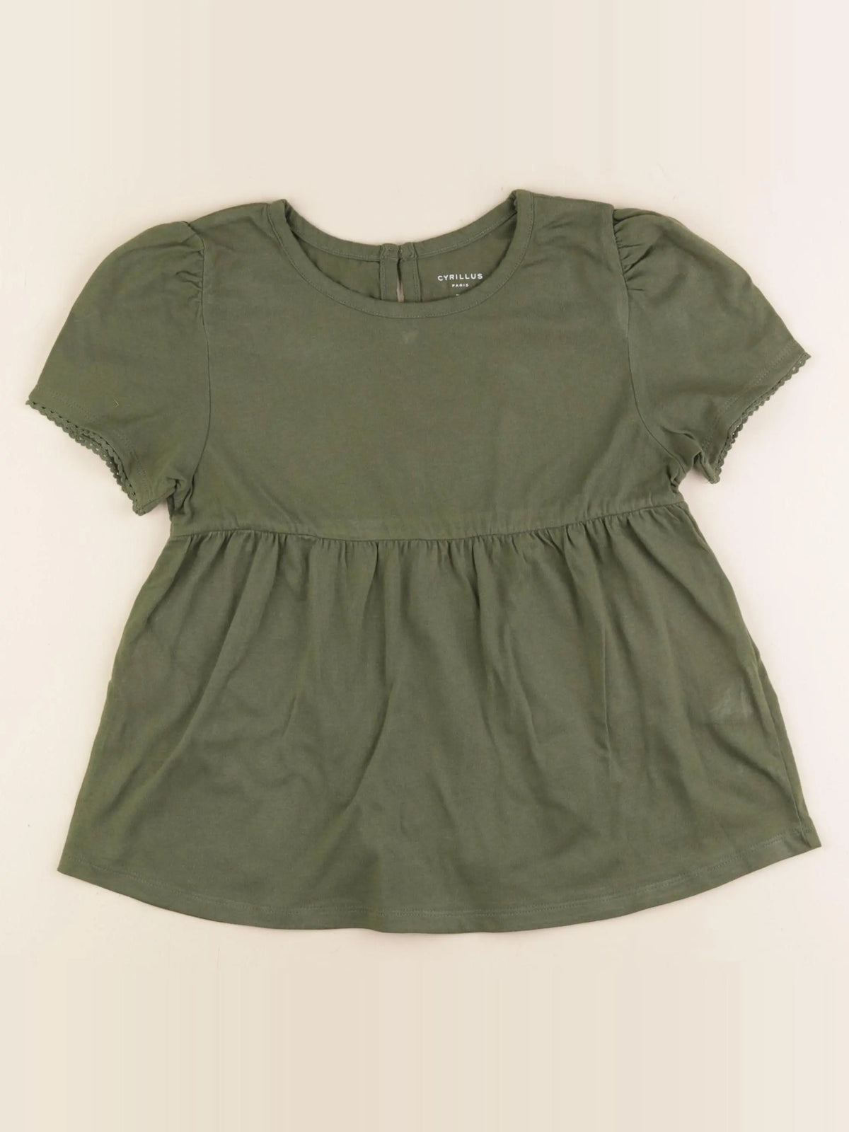 Cyrillus - tee-shirt vert - 10 ans