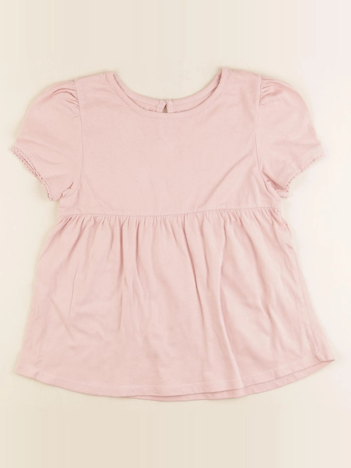 Cyrillus - tee-shirt rose - 10 ans