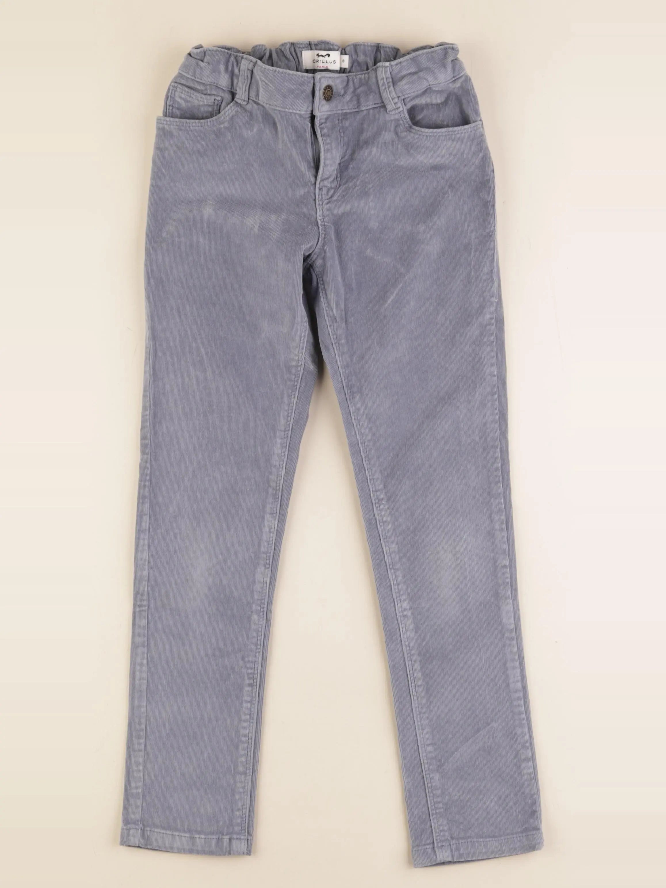 Cyrillus - pantalon bleu - 8 ans
