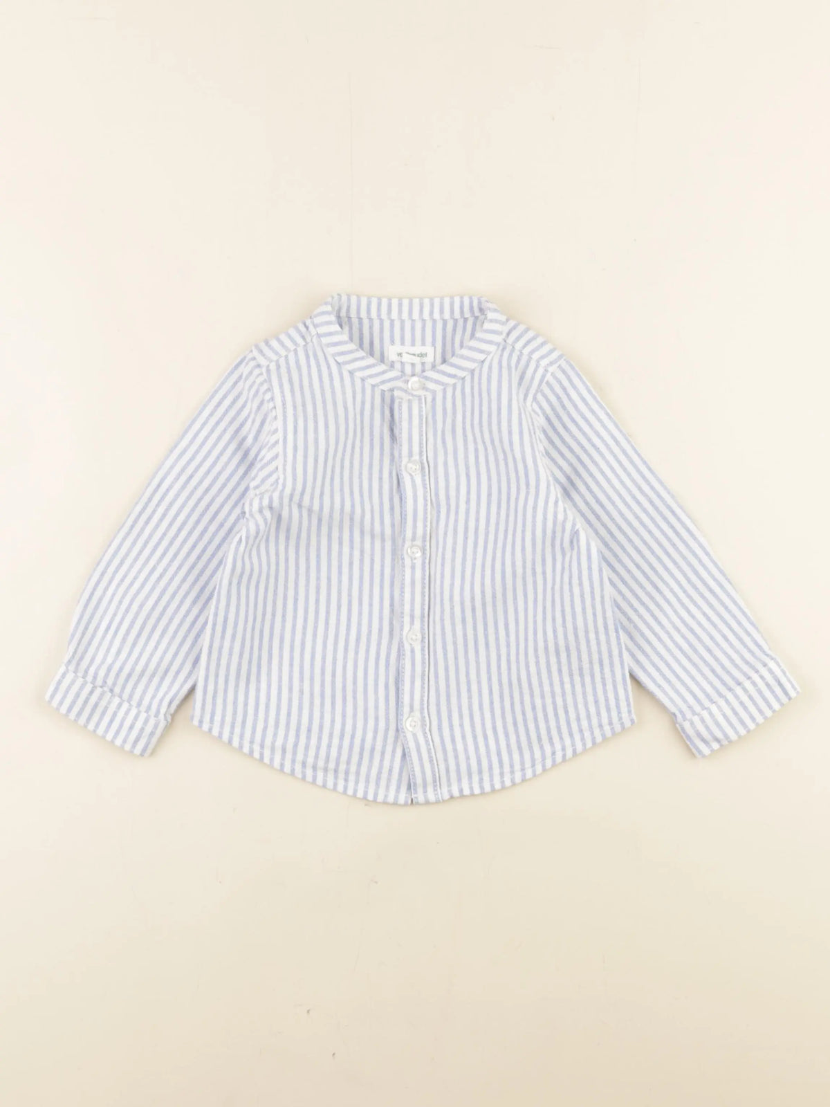 Vertbaudet - chemise bleu - 18 mois