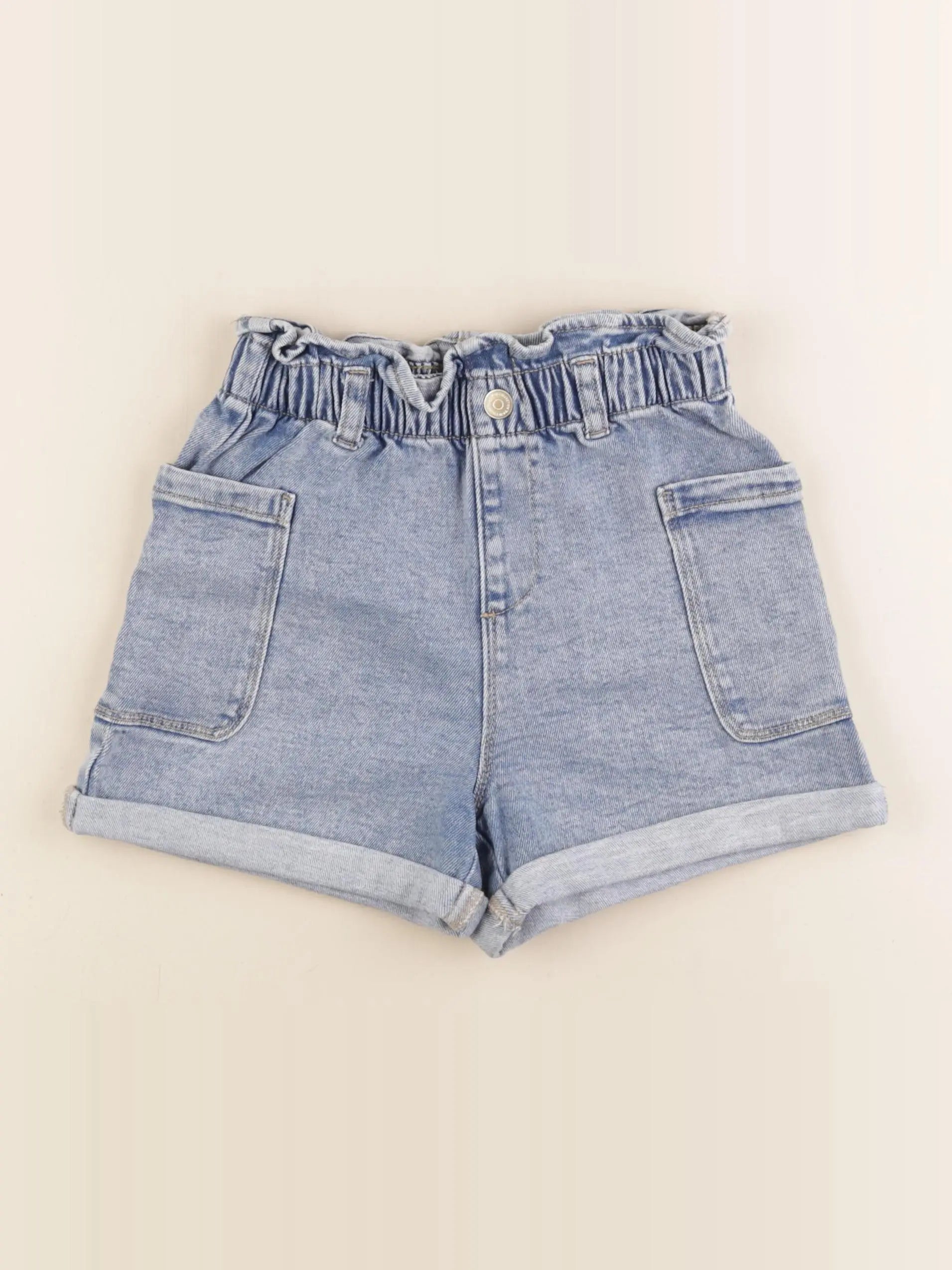 Tape à l'oeil - short bleu - 7 ans