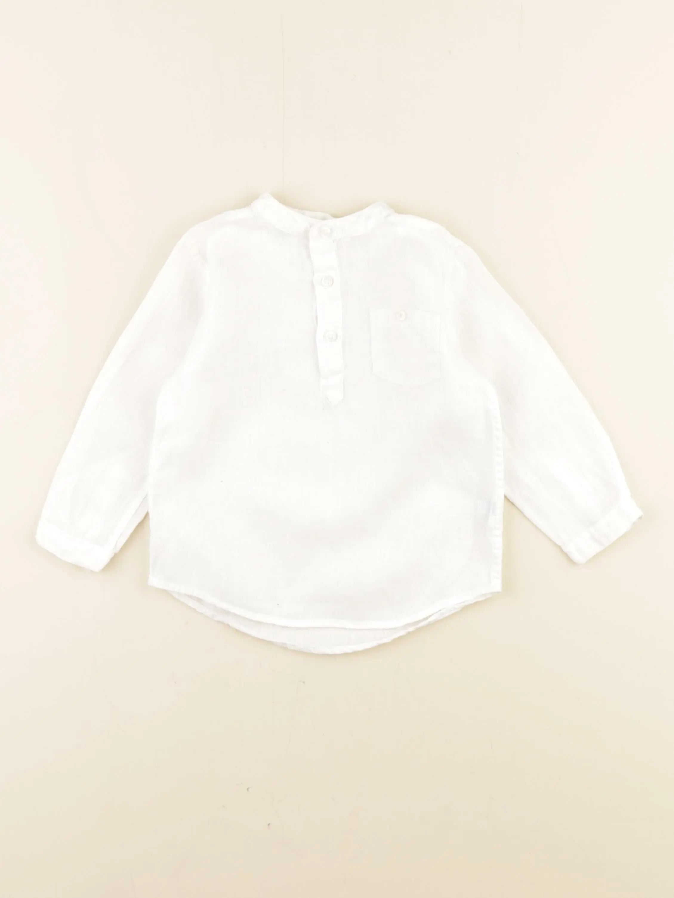 Boutchou - chemise blanc - 18 mois