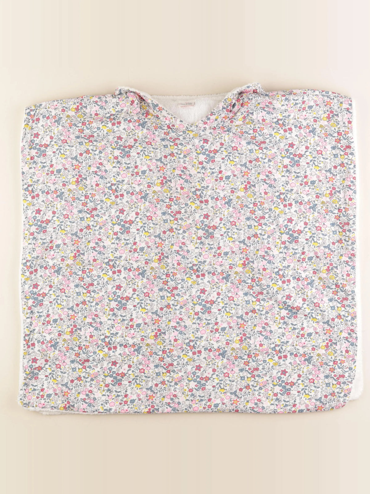 Tape à l'oeil - cape de bain multicolore - 6/8 ans