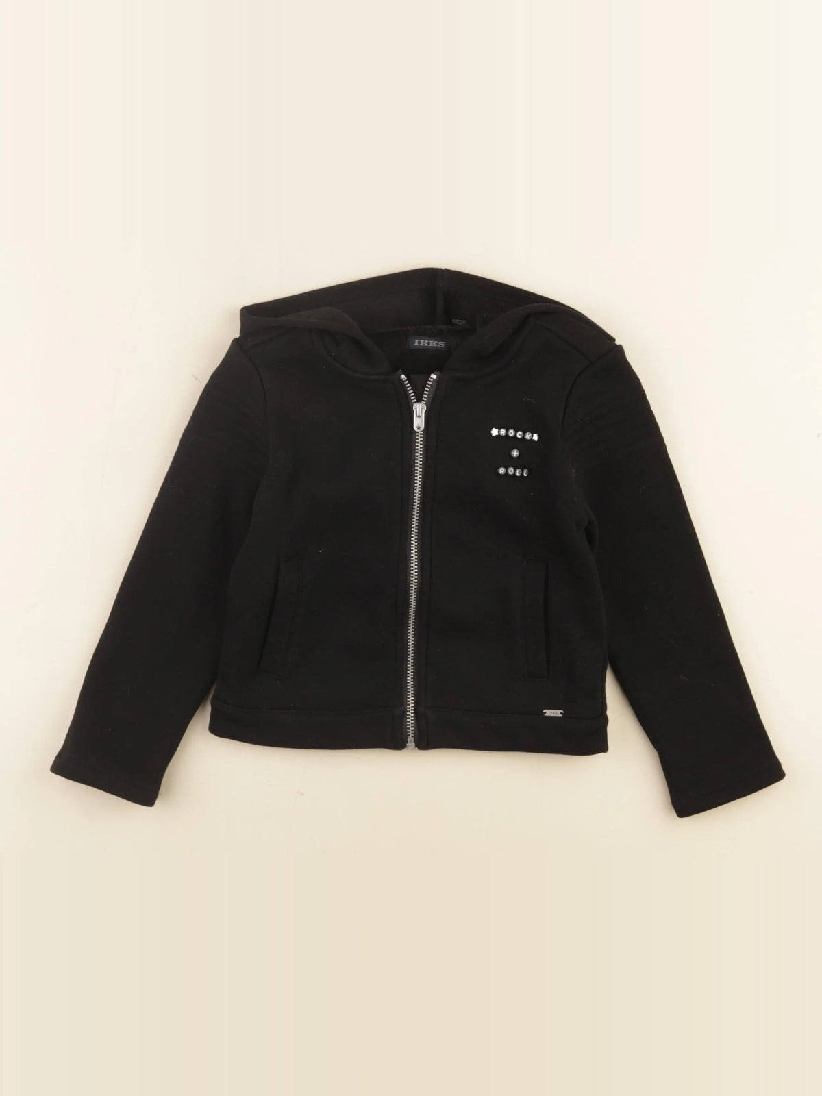 IKKS - sweat noir - 4 ans