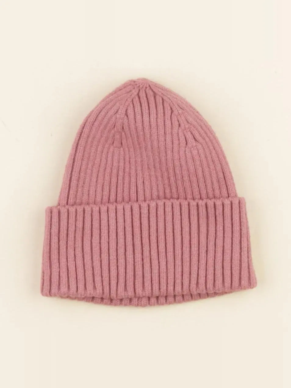 H&M - bonnet rose - 3/7 ans