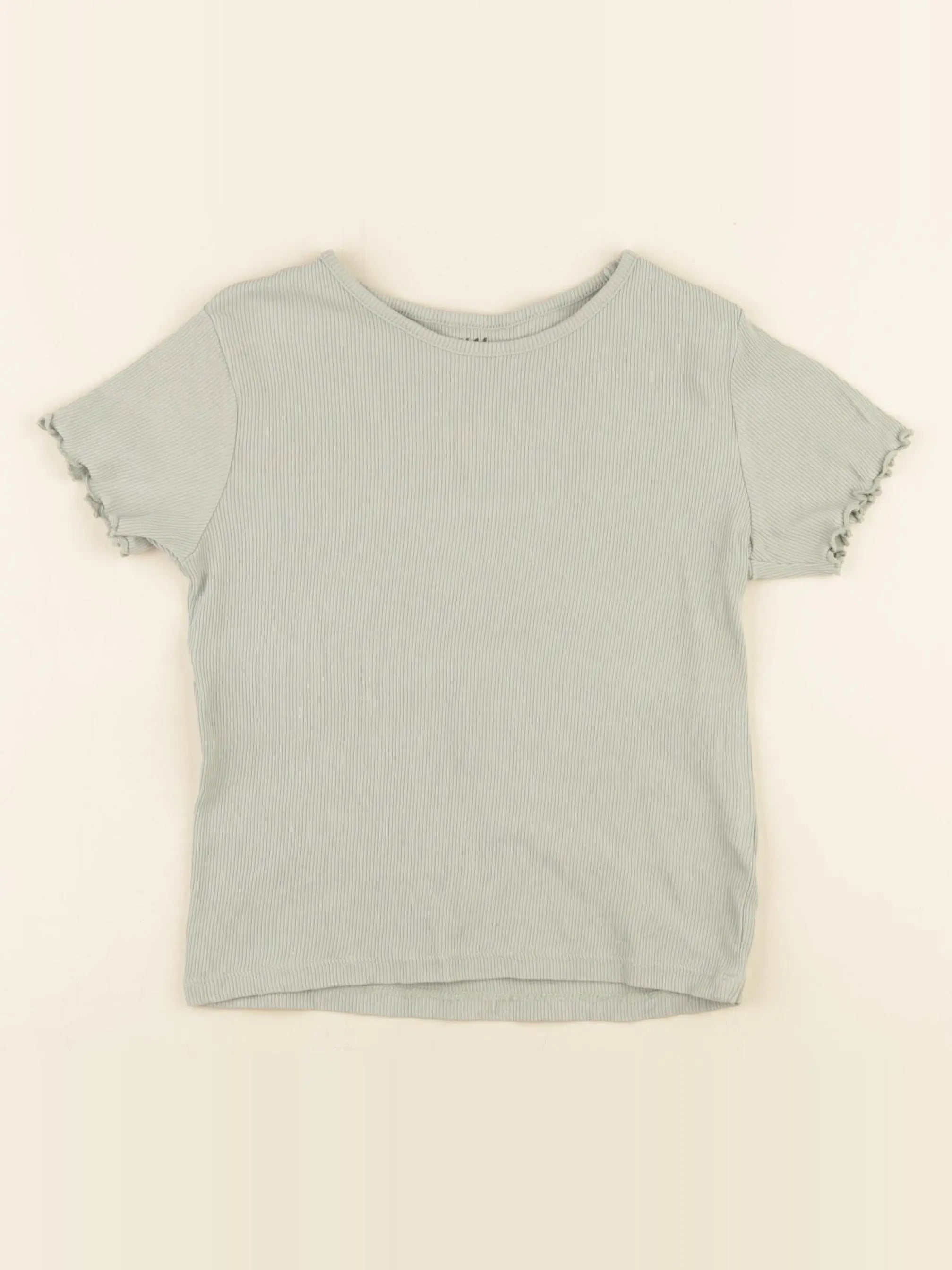 H&M - tee-shirt vert - 6/8 ans