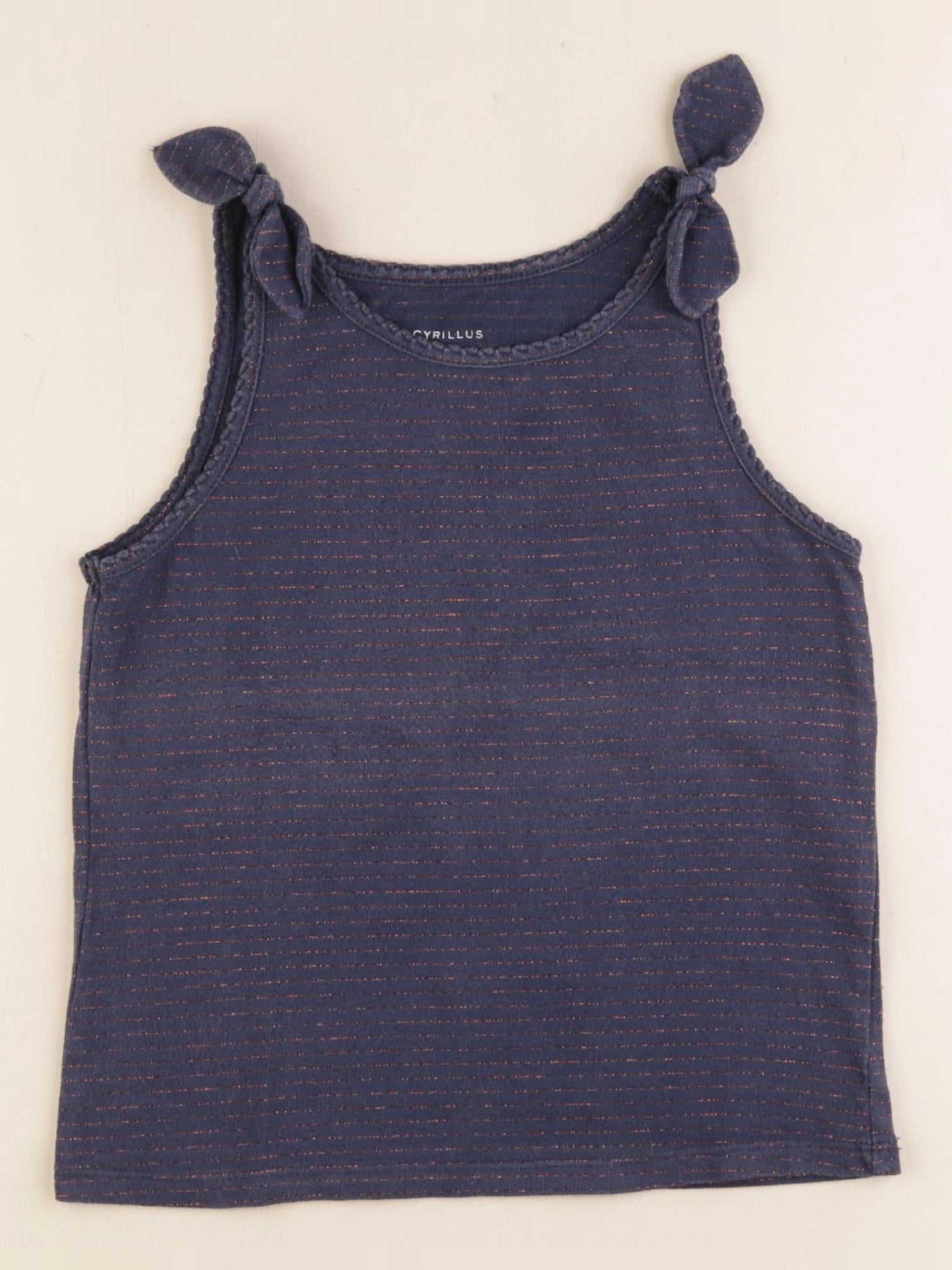 Cyrillus - débardeur bleu - 8 ans