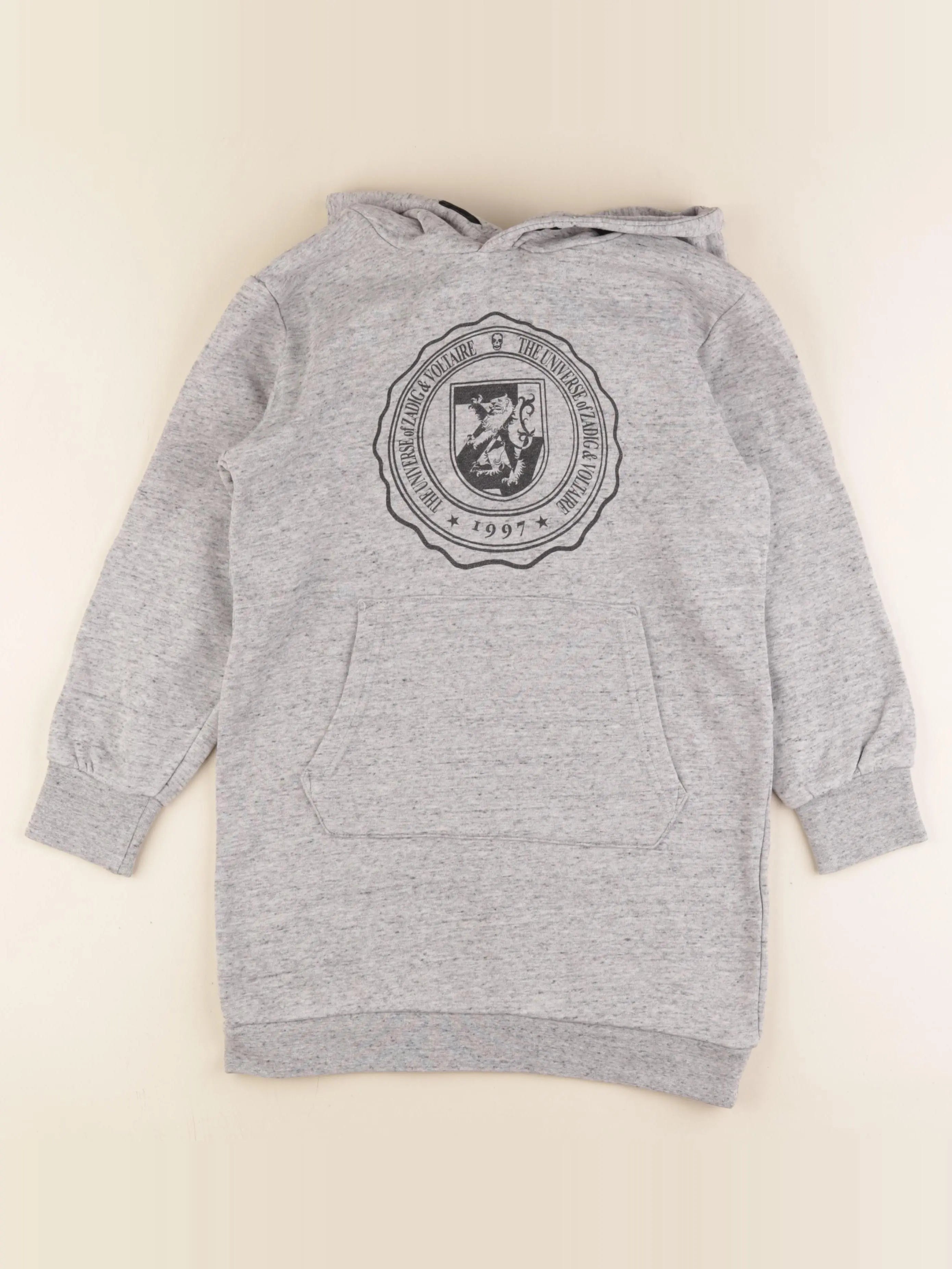 Zadig & Voltaire - robe gris - 10 ans