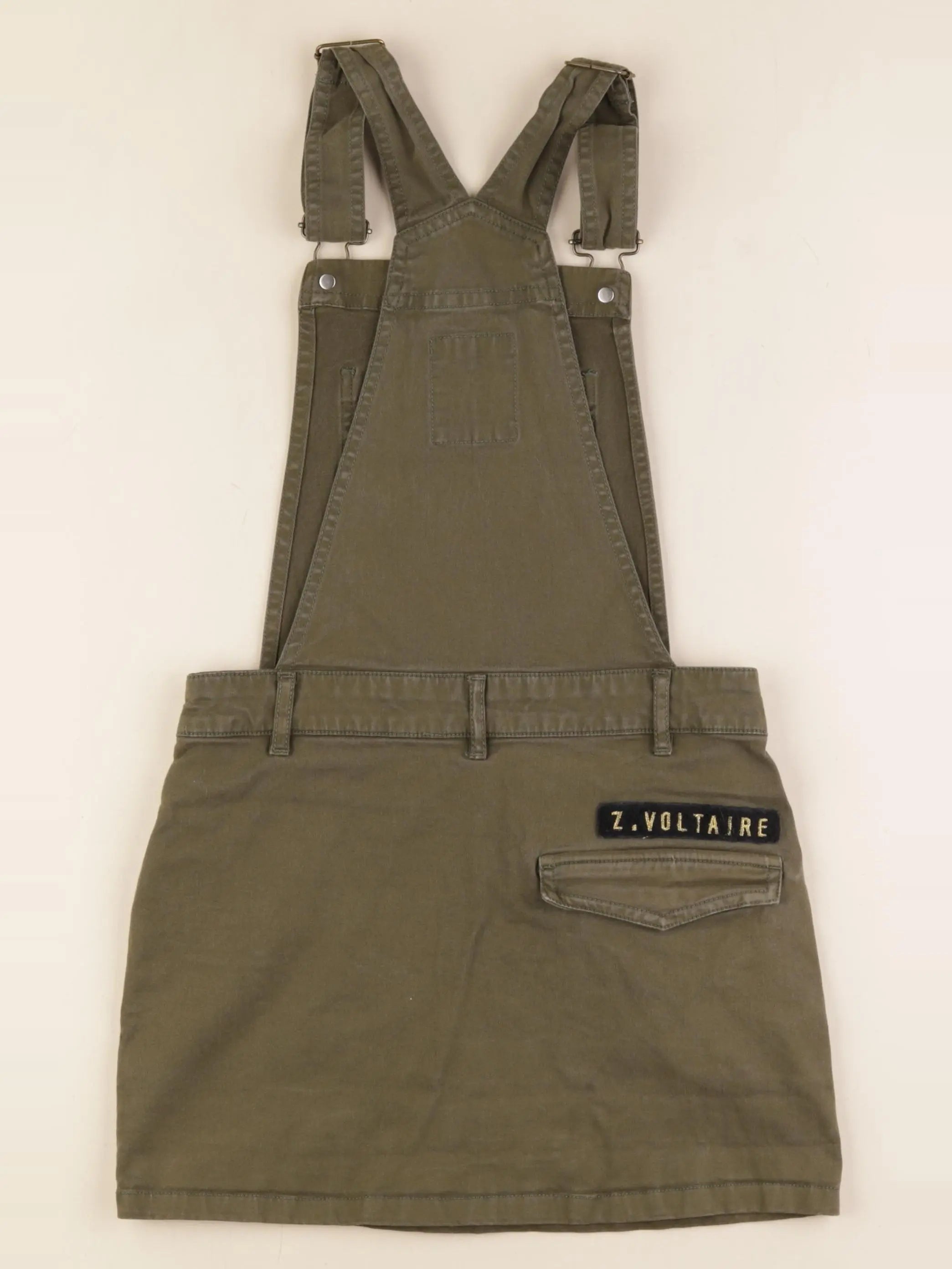 Zadig & Voltaire - robe vert - 10 ans