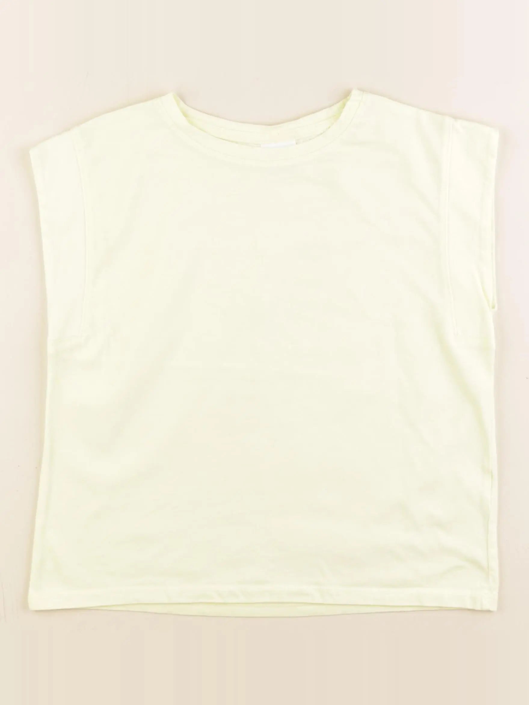 Zara - tee-shirt jaune - 9 ans