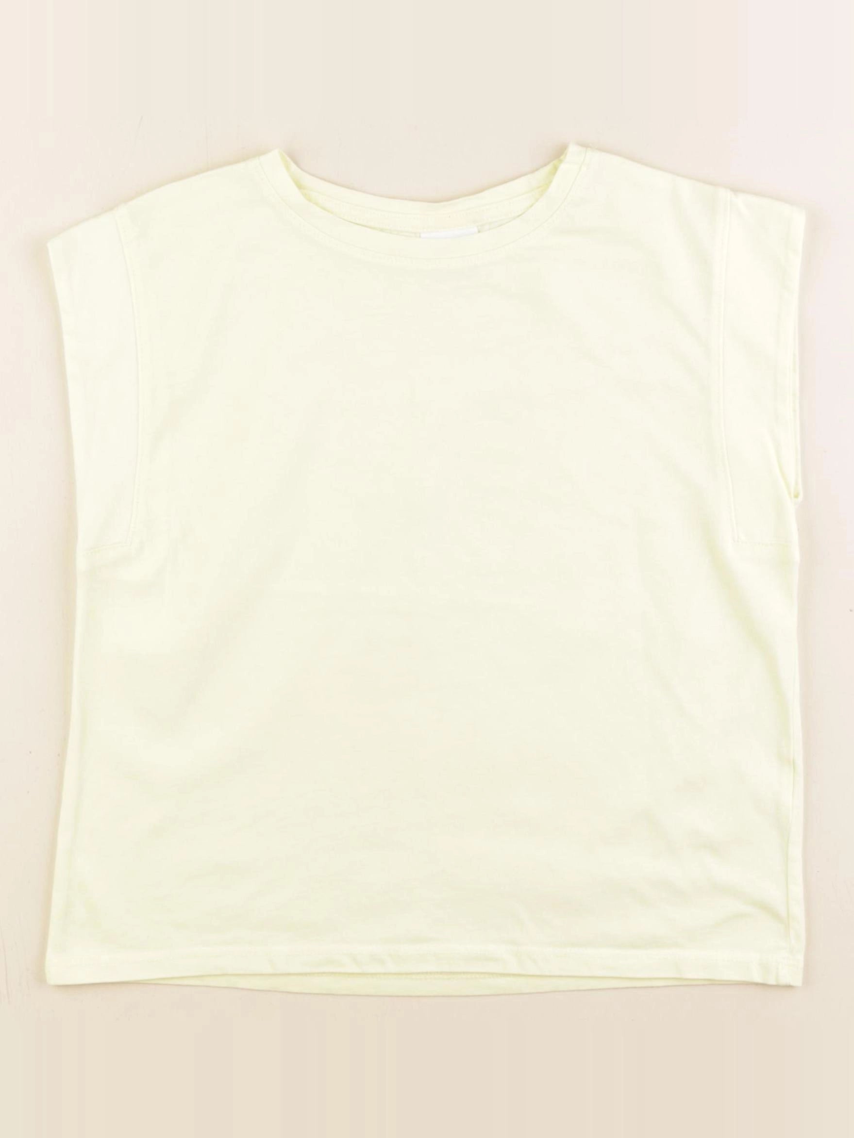Zara - tee-shirt jaune - 9 ans