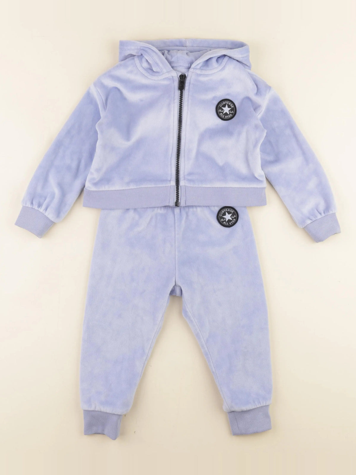 Converse - ensemble violet - 24 mois