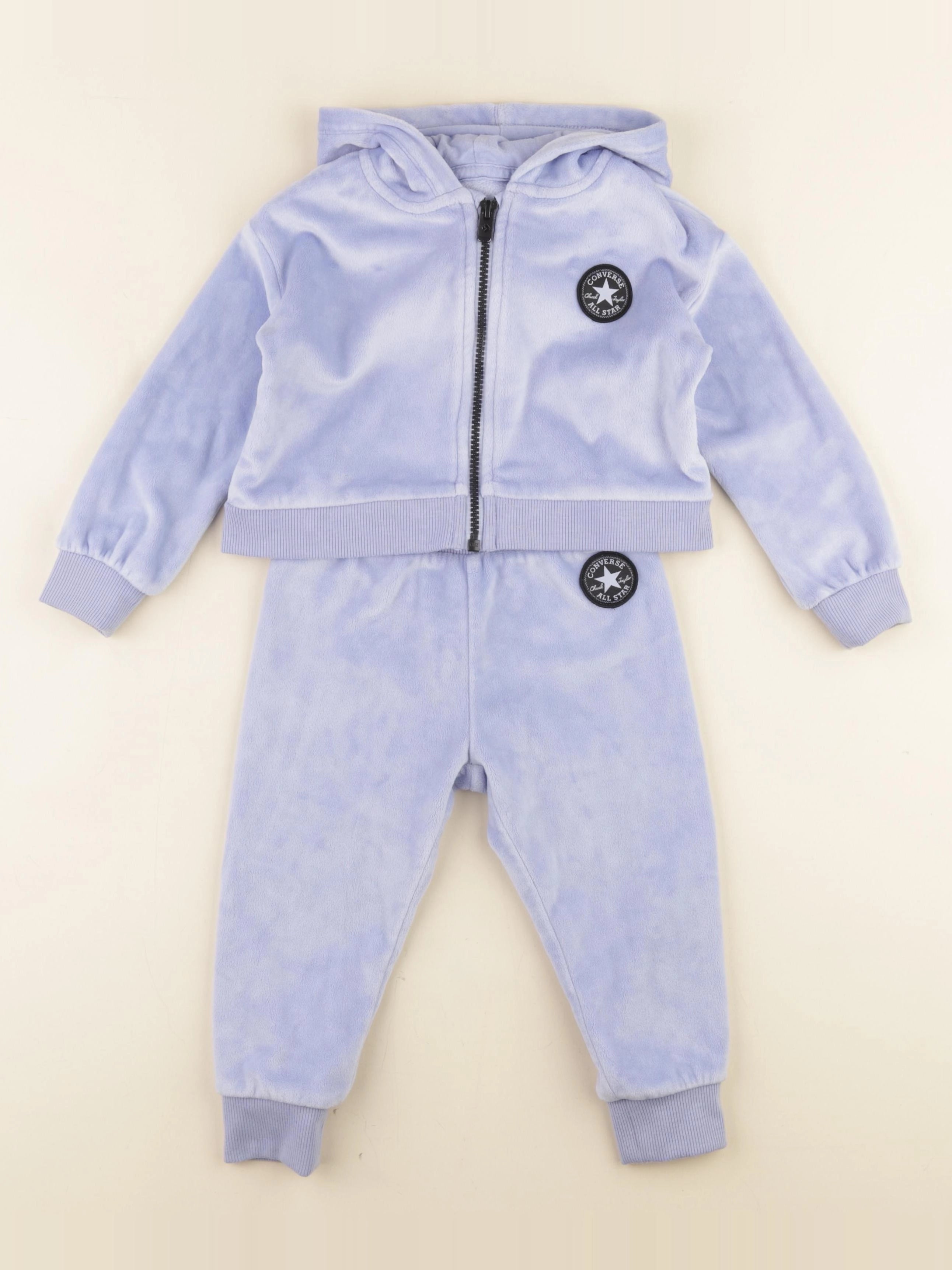 Converse - ensemble violet - 24 mois