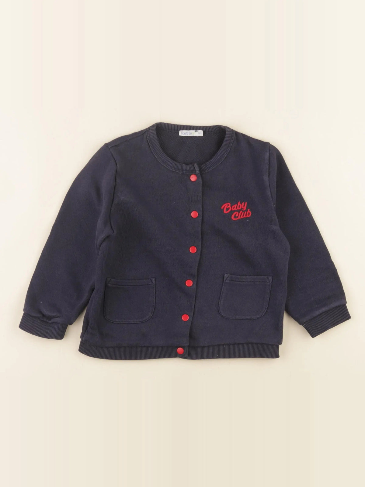 Boutchou - sweat bleu - 36 mois