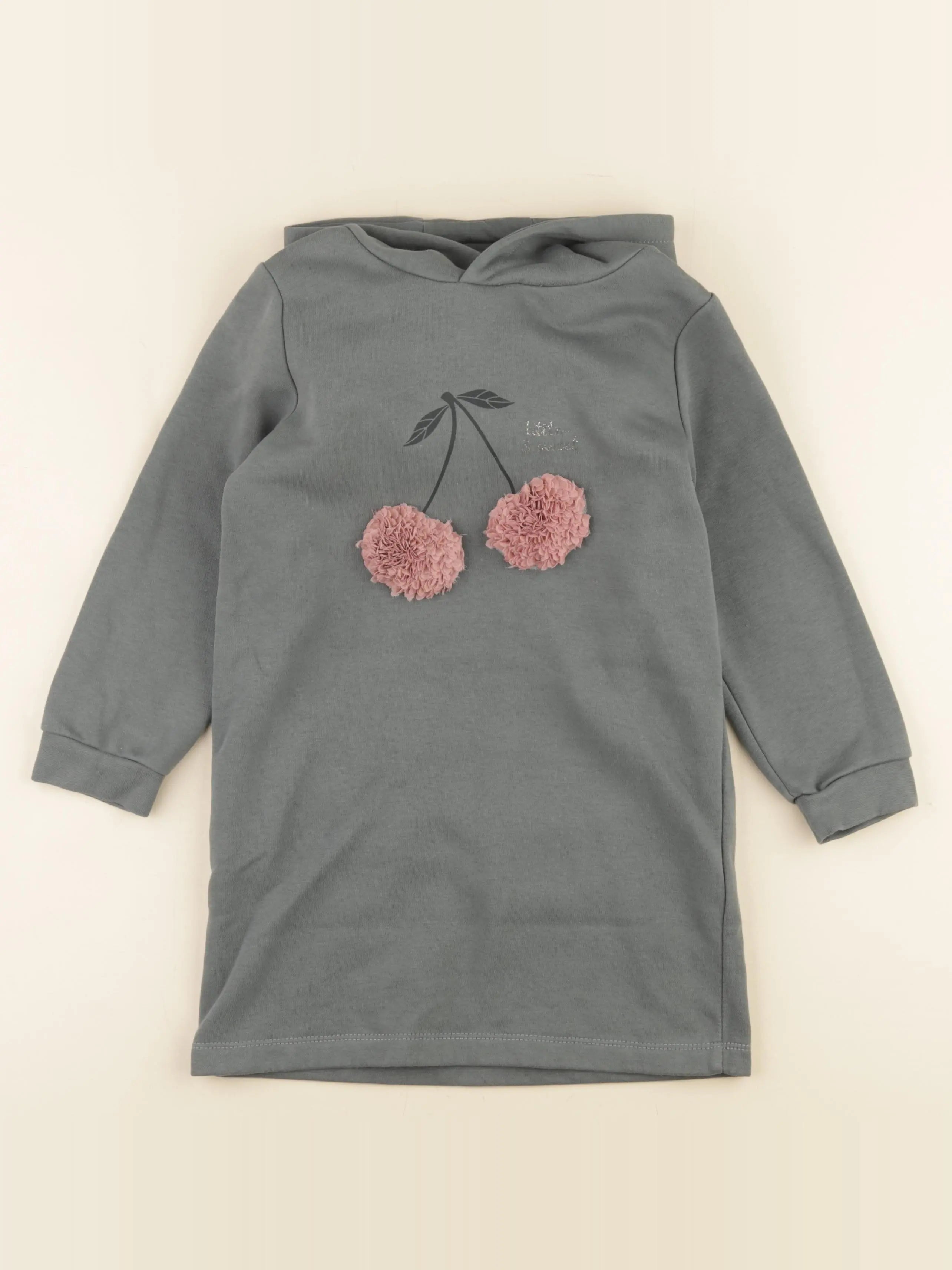 Vertbaudet - robe bleu, or - 6 ans