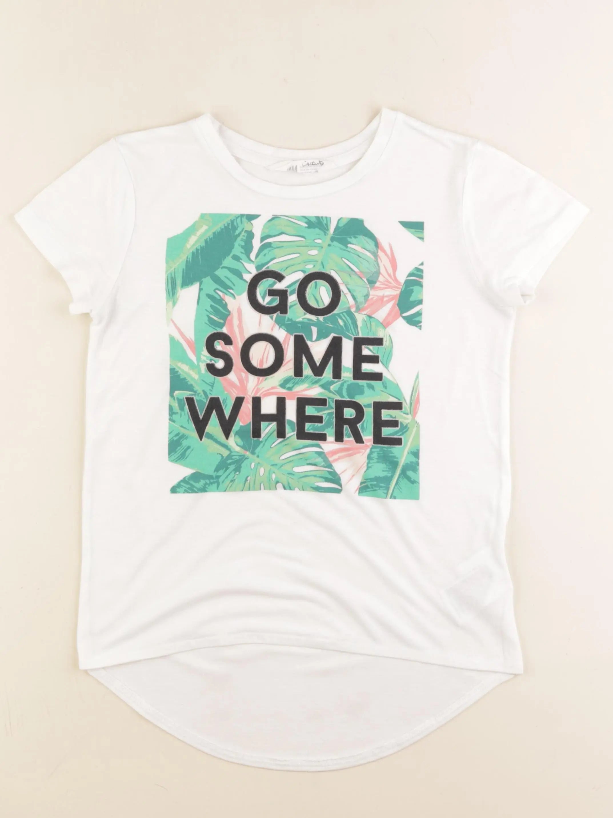 H&M - tee-shirt multicolore - 8/10 ans