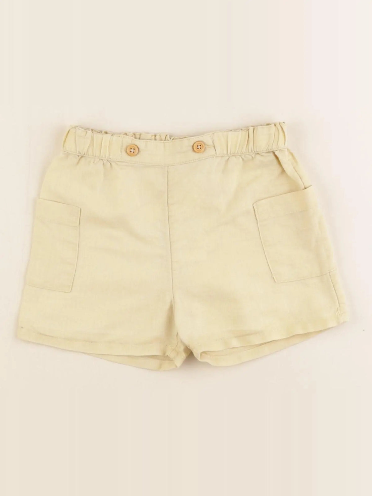 Cyrillus - short jaune - 24 mois