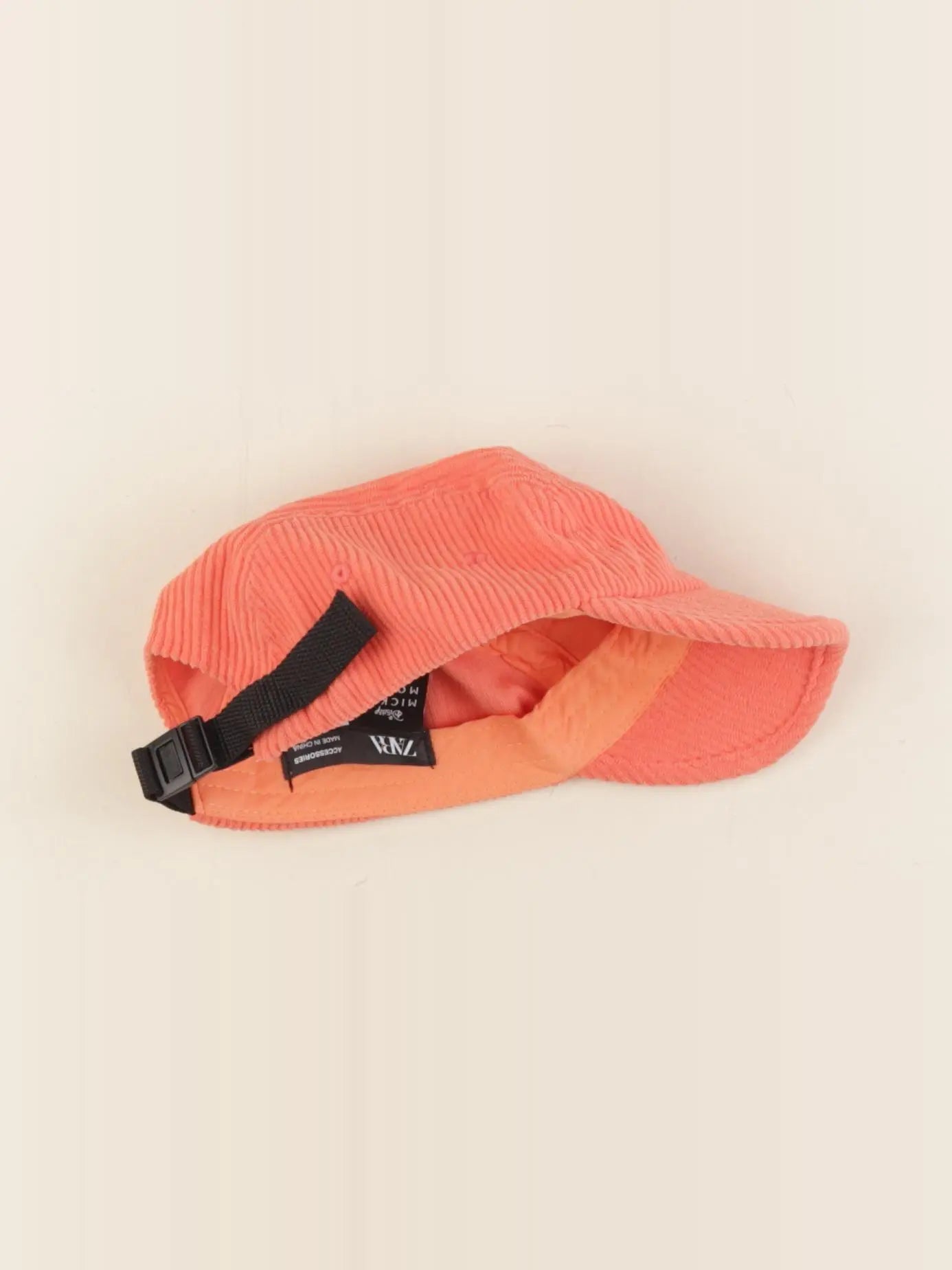 Zara - casquette orange - 2/4 ans