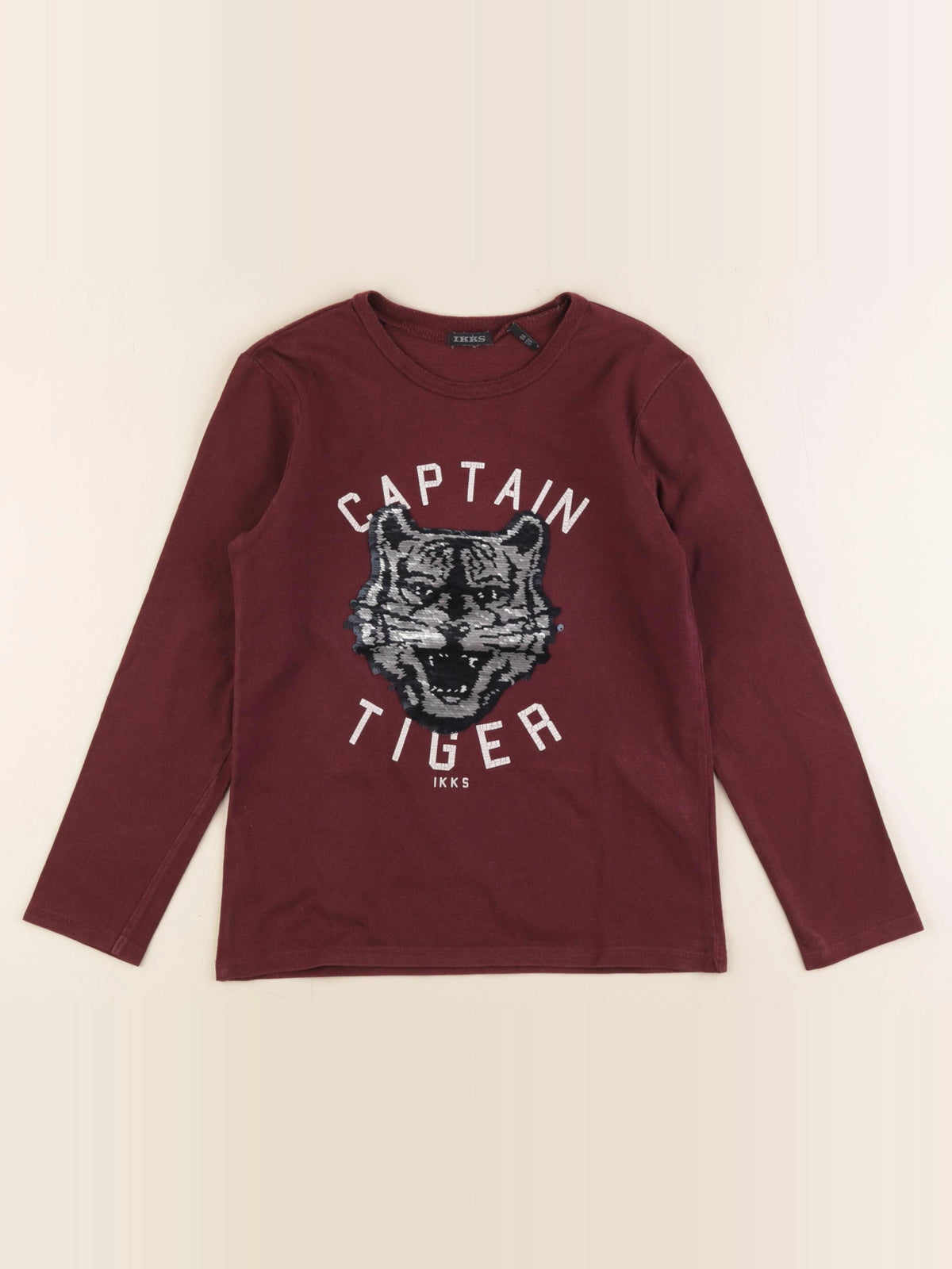 IKKS - tee-shirt rouge - 8 ans