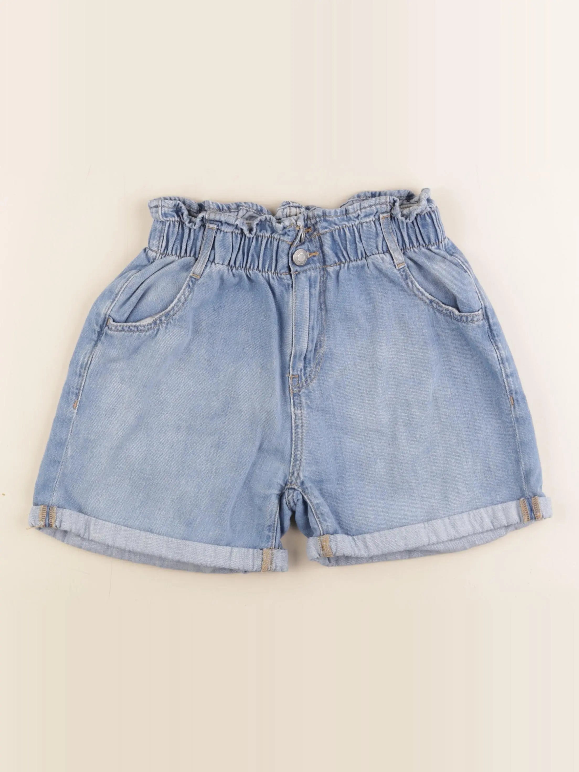 Teddy Smith - short bleu - 14 ans