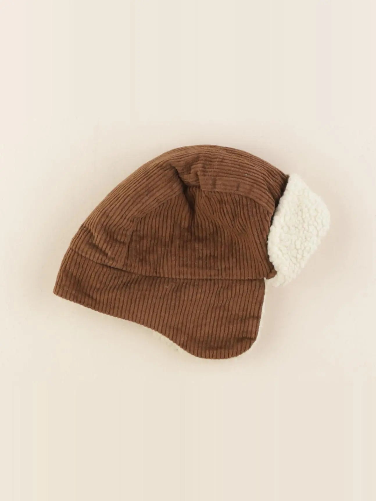 Petit Bateau - bonnet marron - 12/18 mois