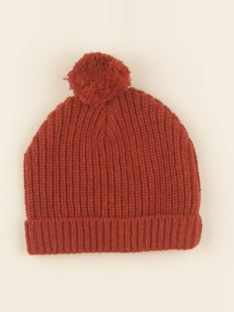 Bonnet Basile tricot chataigne