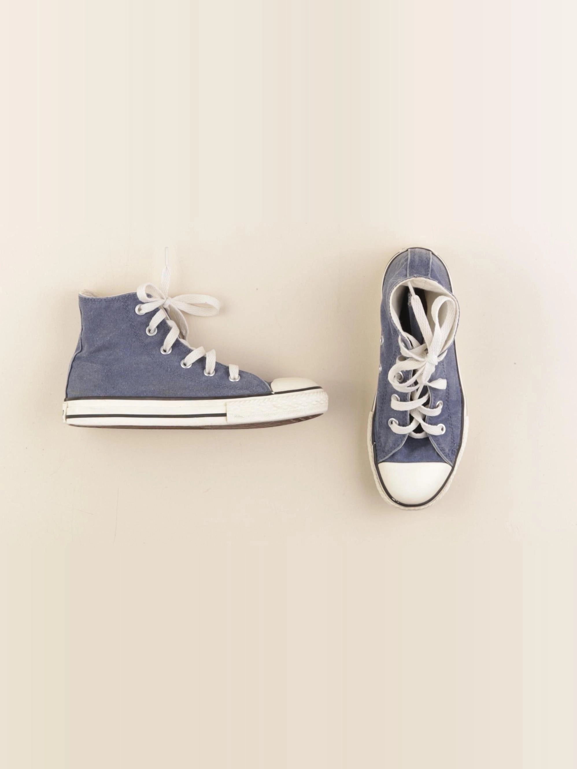 Converse - tennis à scratch/ lacets bleu - pointure 33