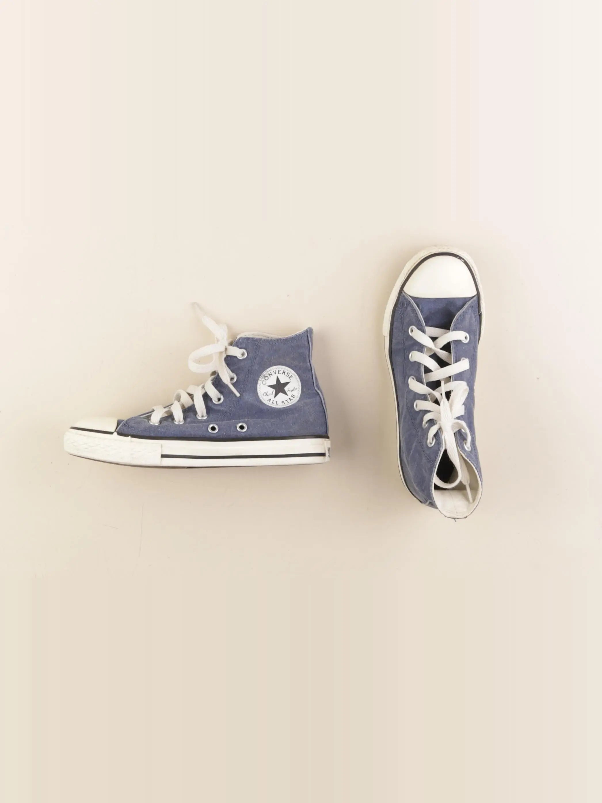 Converse - tennis à scratch/ lacets bleu - pointure 33
