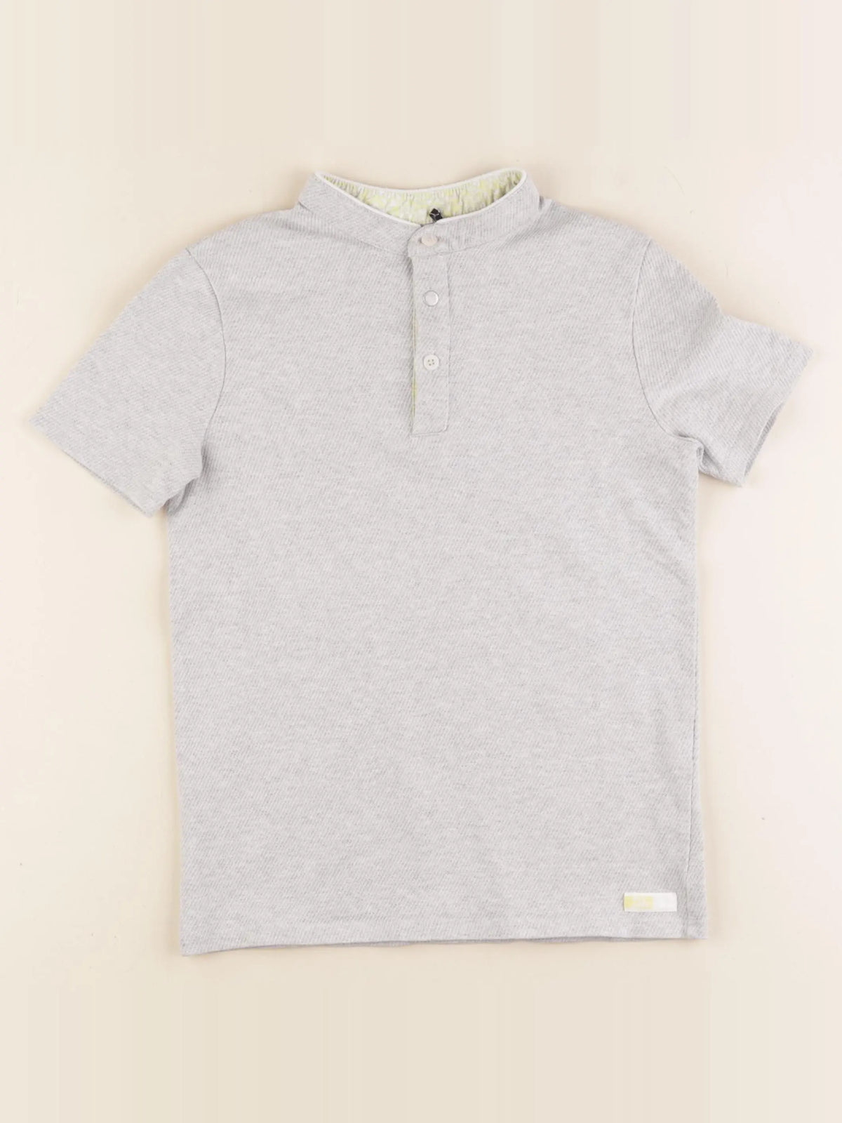 IKKS - tee-shirt imprimé au dos gris - 10 ans