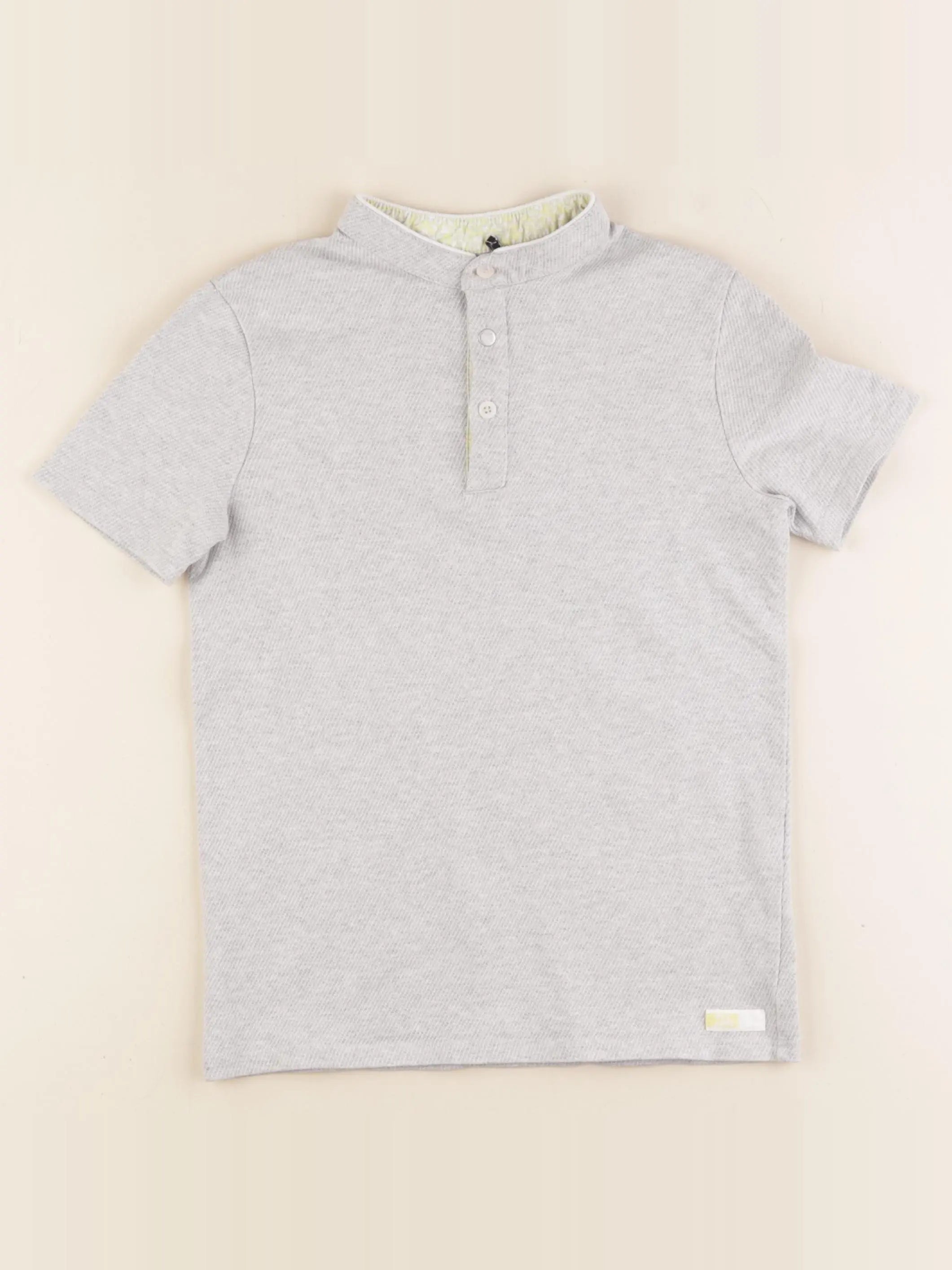 IKKS - tee-shirt imprimé au dos gris - 10 ans