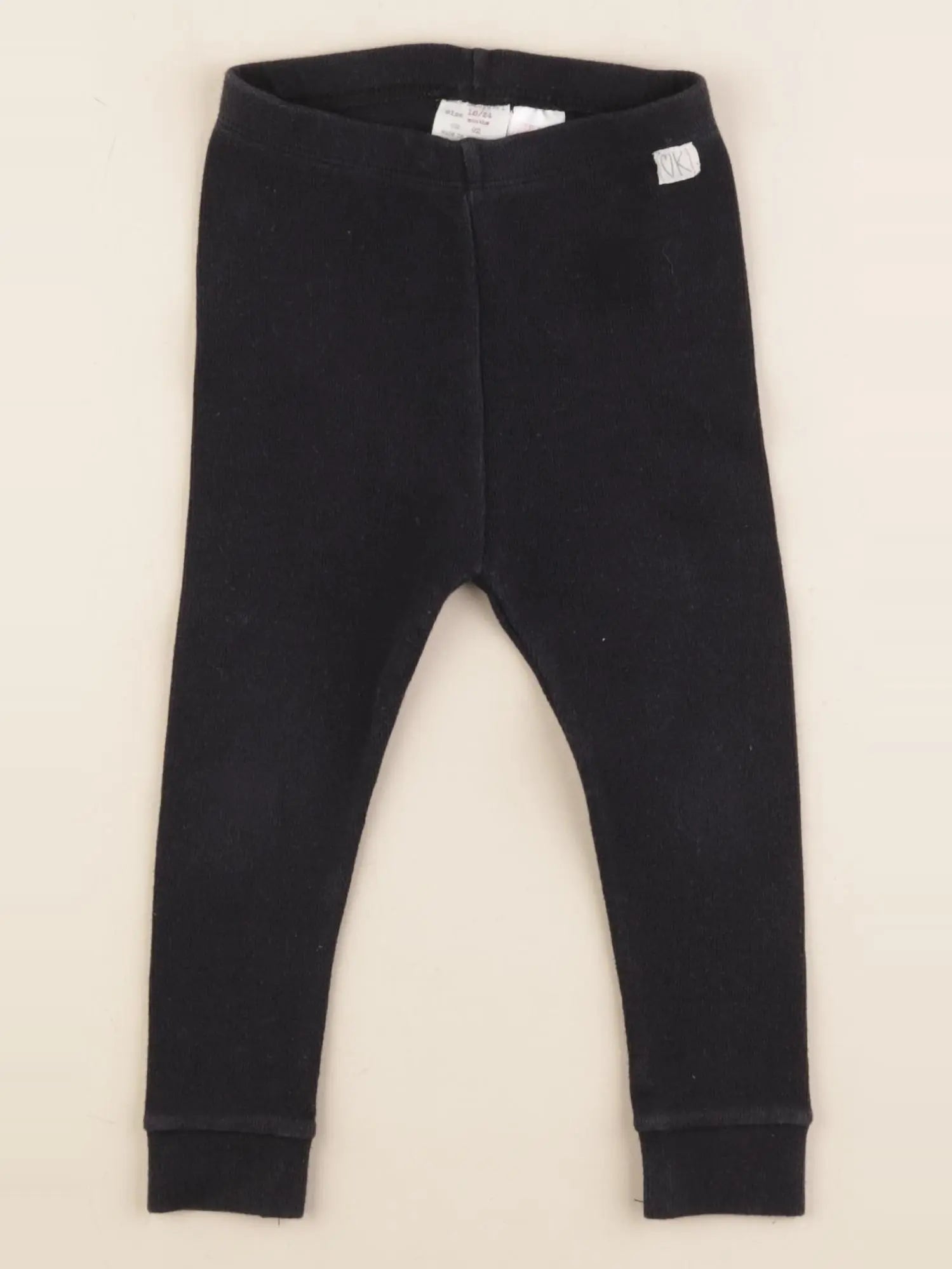 Zara - legging noir - 18/24 mois