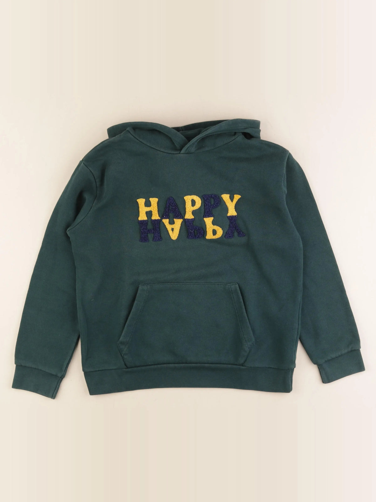 Monoprix - sweat vert - 10 ans