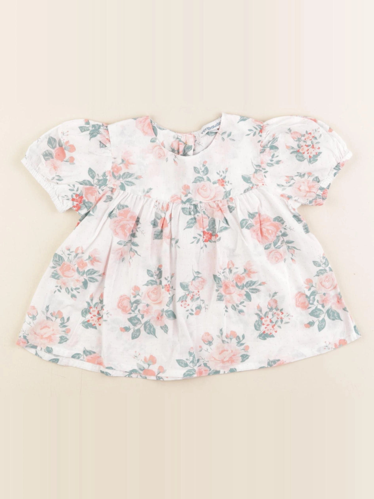 Vertbaudet - blouse multicolore - 18 mois